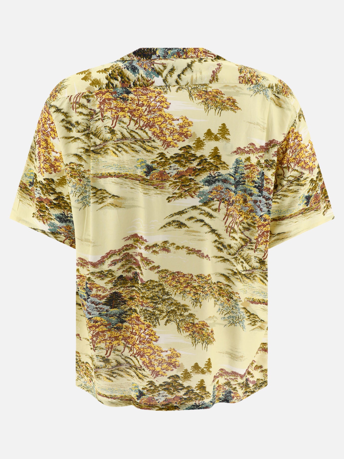 OrSlow Hawaiian shirt Yellow