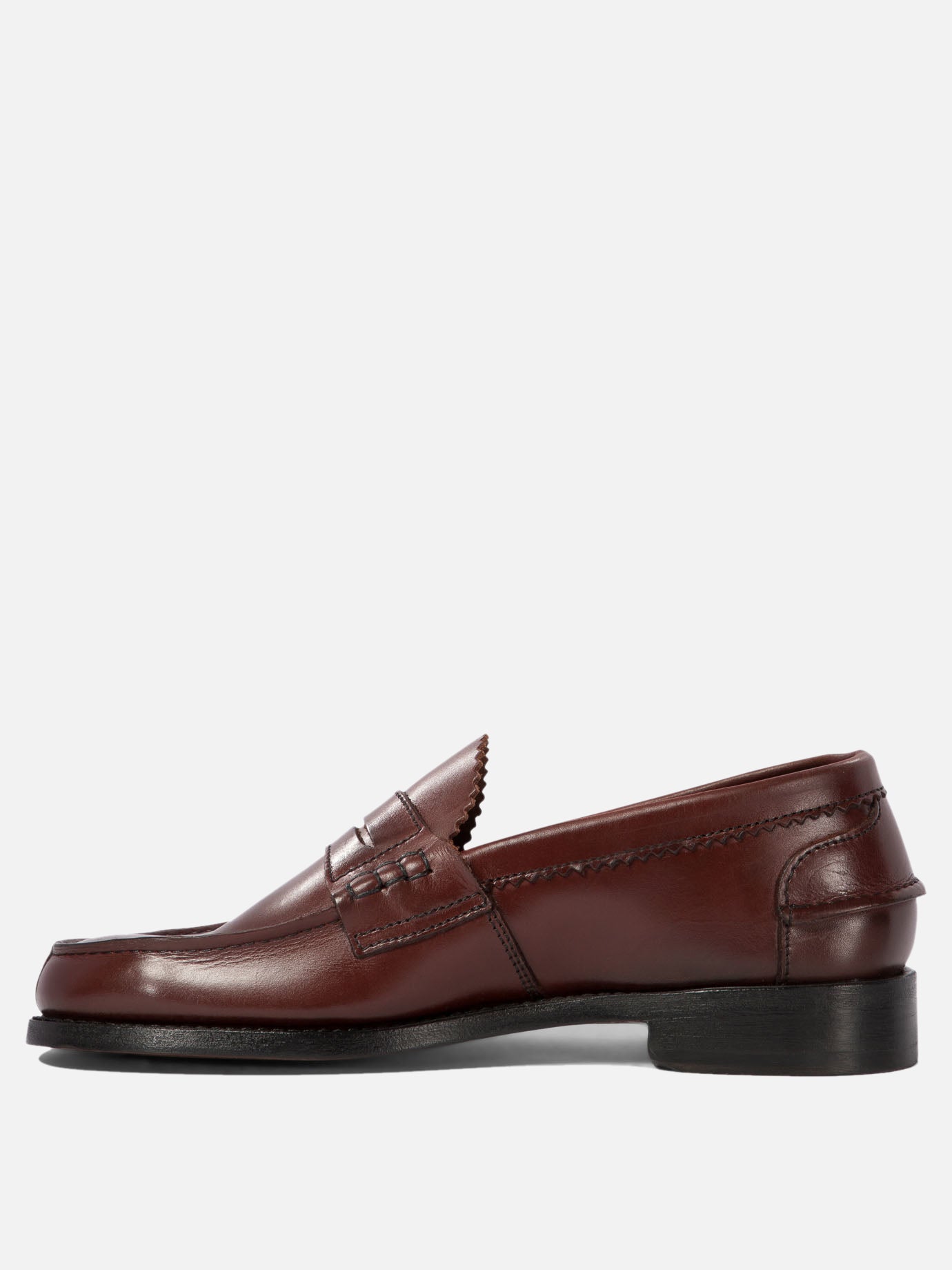 Saxone of Scotland "Arran" loafers Bordeaux