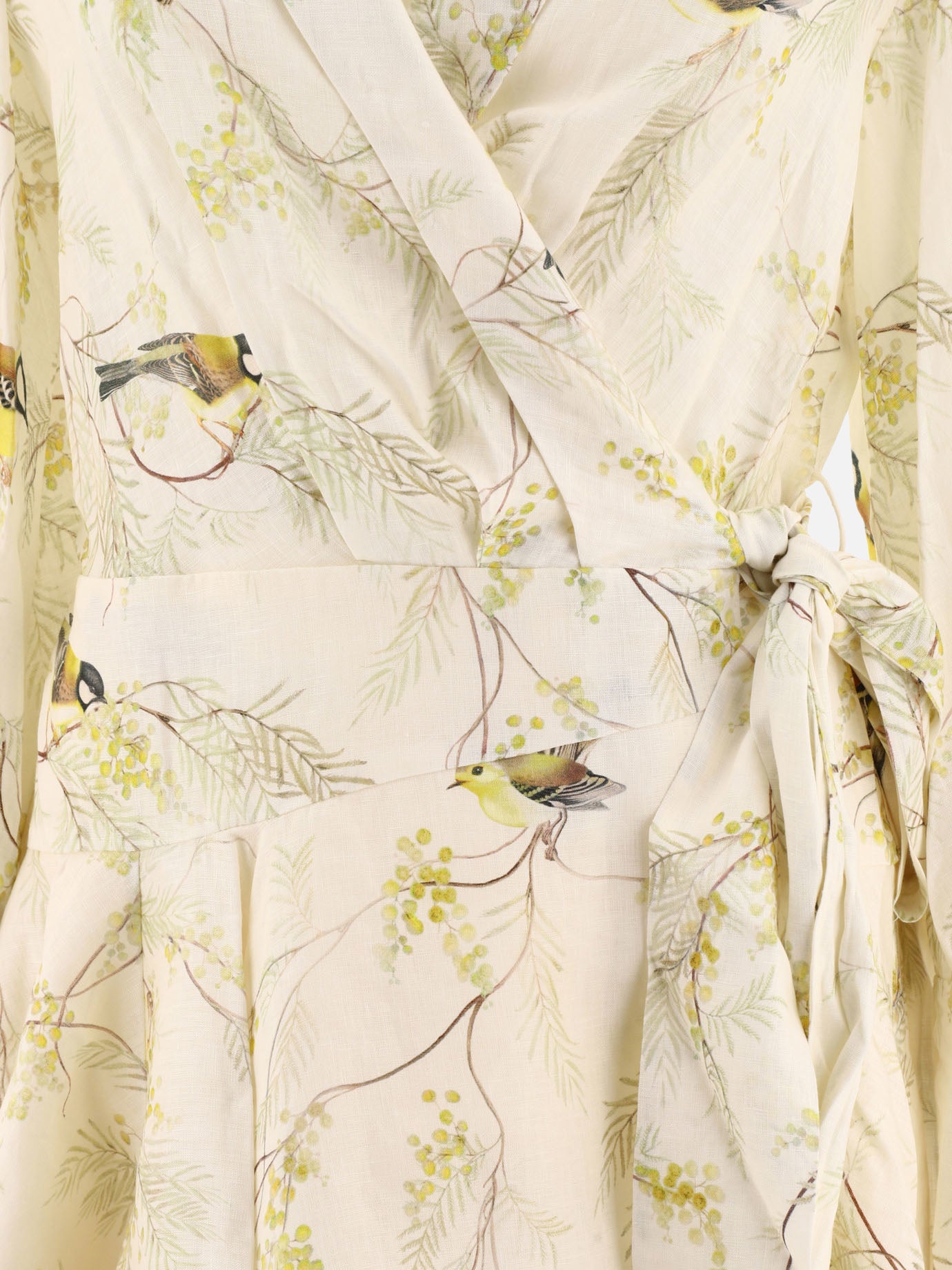 Mini dresses 100% linen  Beige - Zimmermann Women | PDP | VIETTI Online Store | thumbnail_3