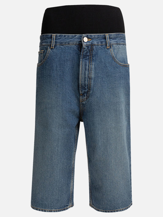 Five pockets shorts Denim  Blue - Alaïa Women | PLP | VIETTI Online Store 
