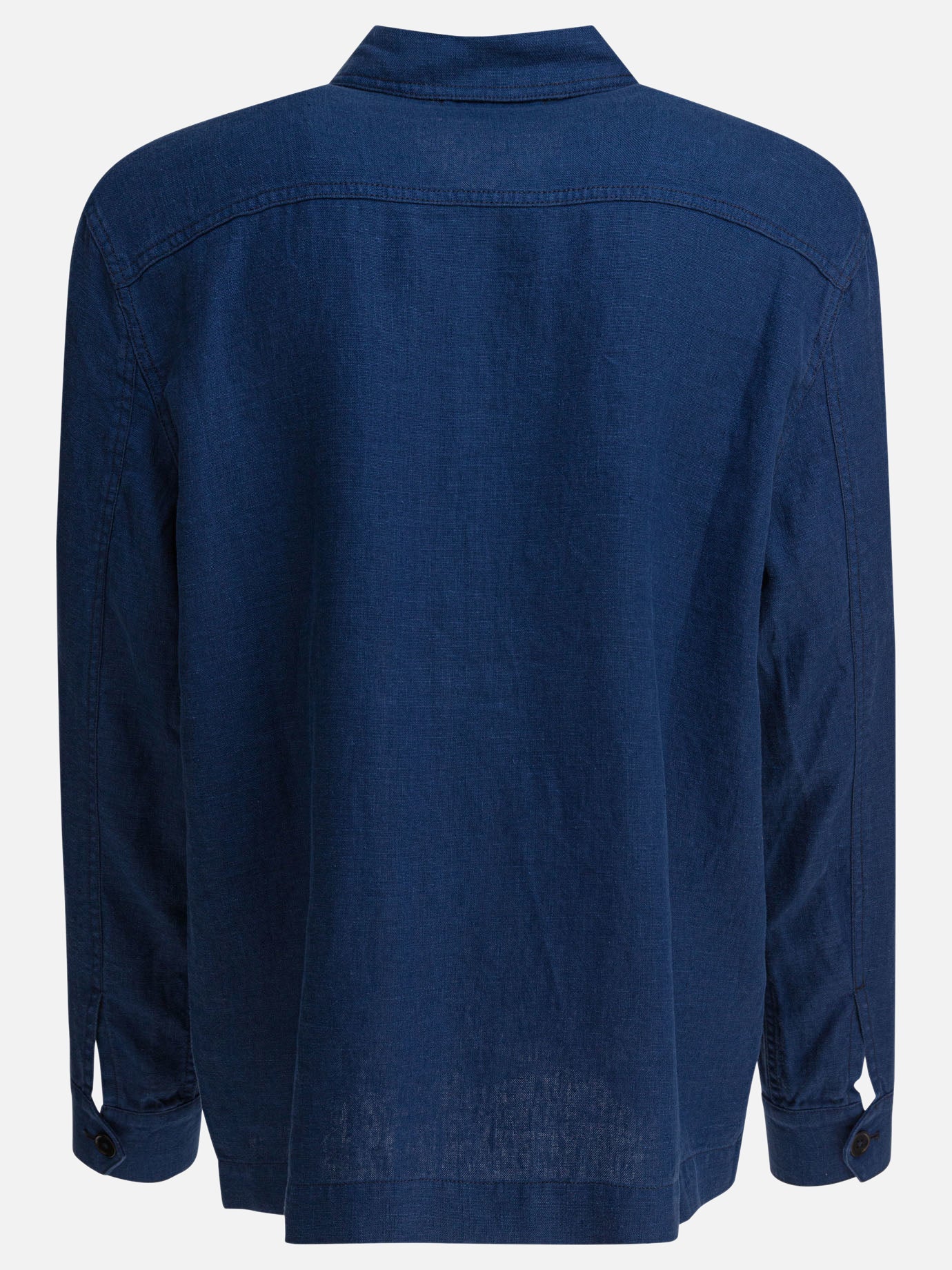 Alex Mill Linen work jacket 19935519_S Blue thumbnail_2