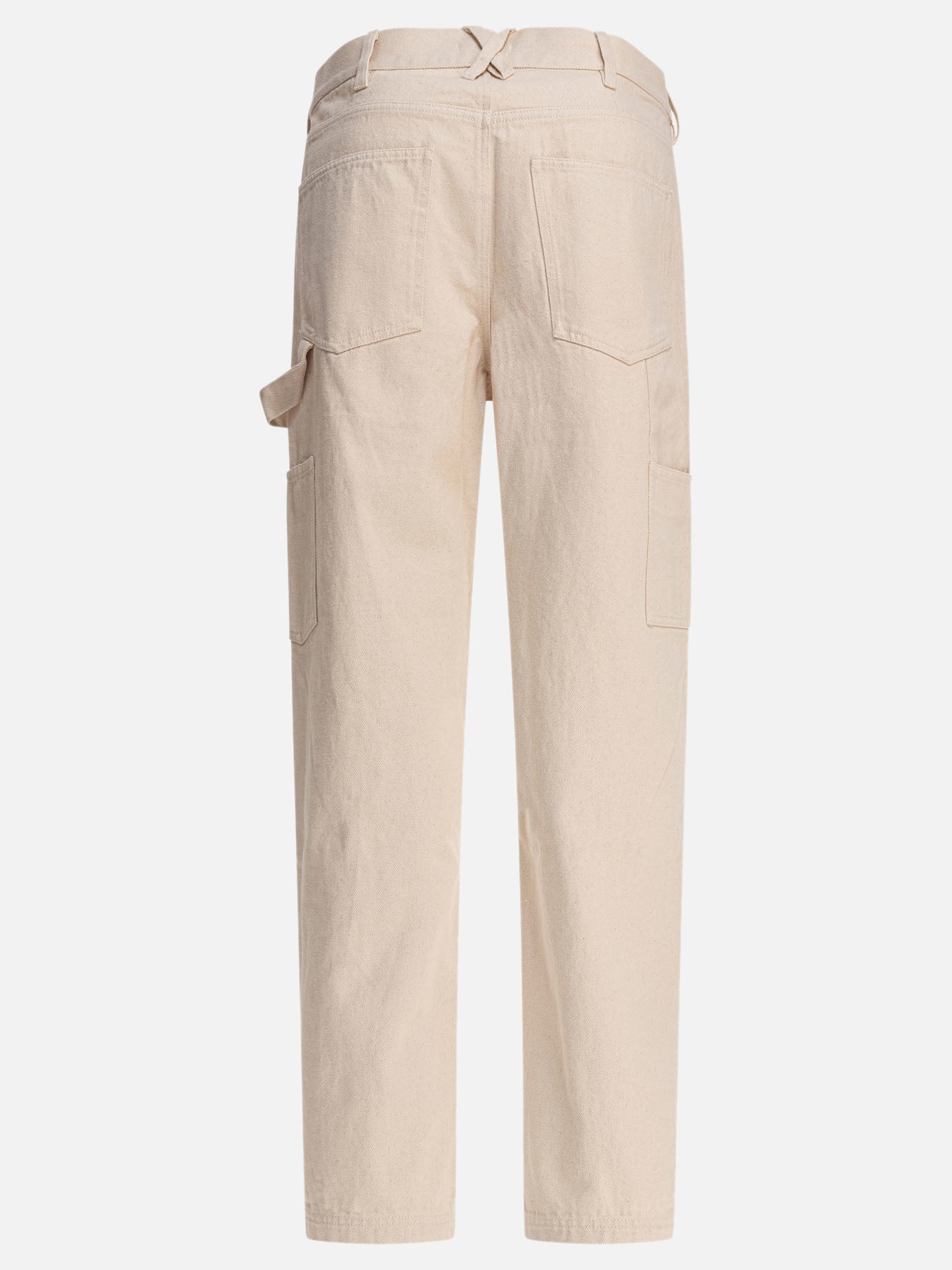 Work pants Denim  Beige - Alex Mill Men | PDP | VIETTI Online Store | Zoom-Modal_2
