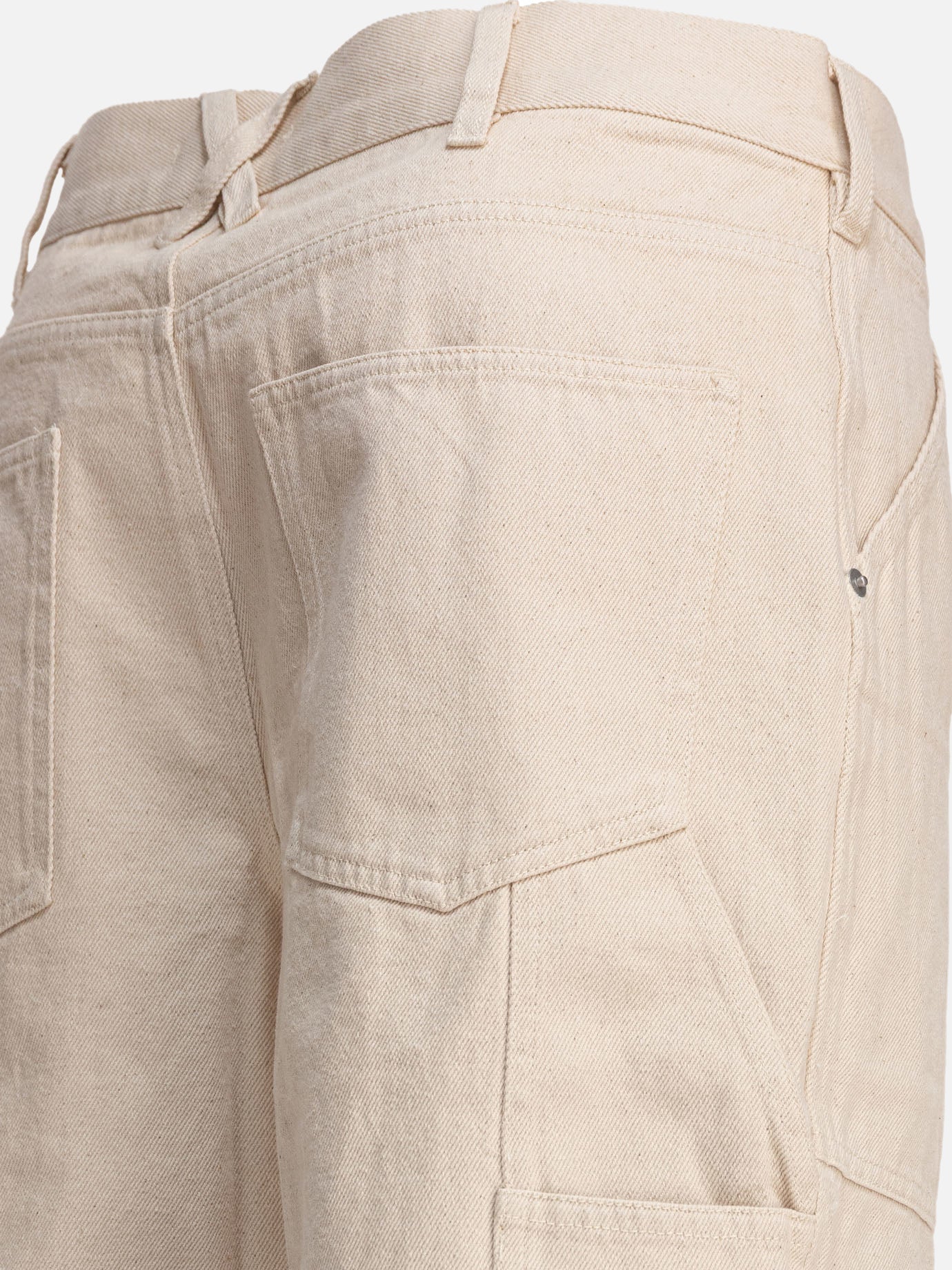 Work pants Denim  Beige - Alex Mill Men | PDP | VIETTI Online Store | thumbnail_4