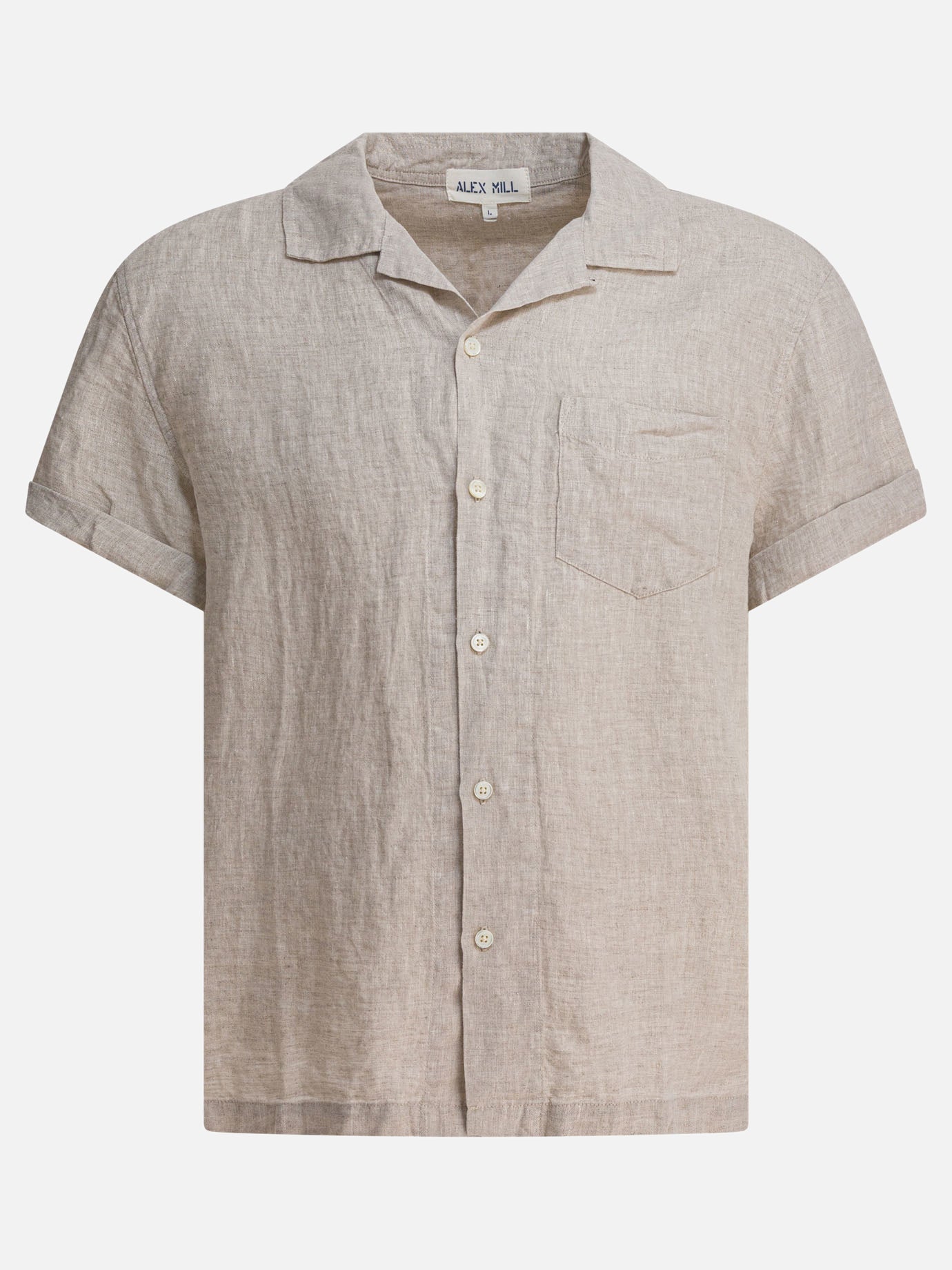 Casual shirts Solid colour  Beige - Alex Mill Men | PDP | VIETTI Online Store | Zoom-Modal
