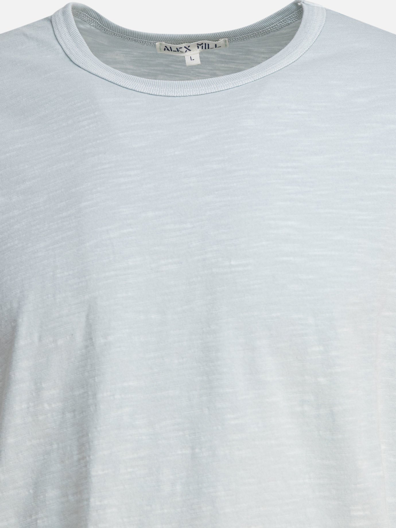 Alex Mill Cotton t-shirt 18746317_XL Light blue thumbnail_3