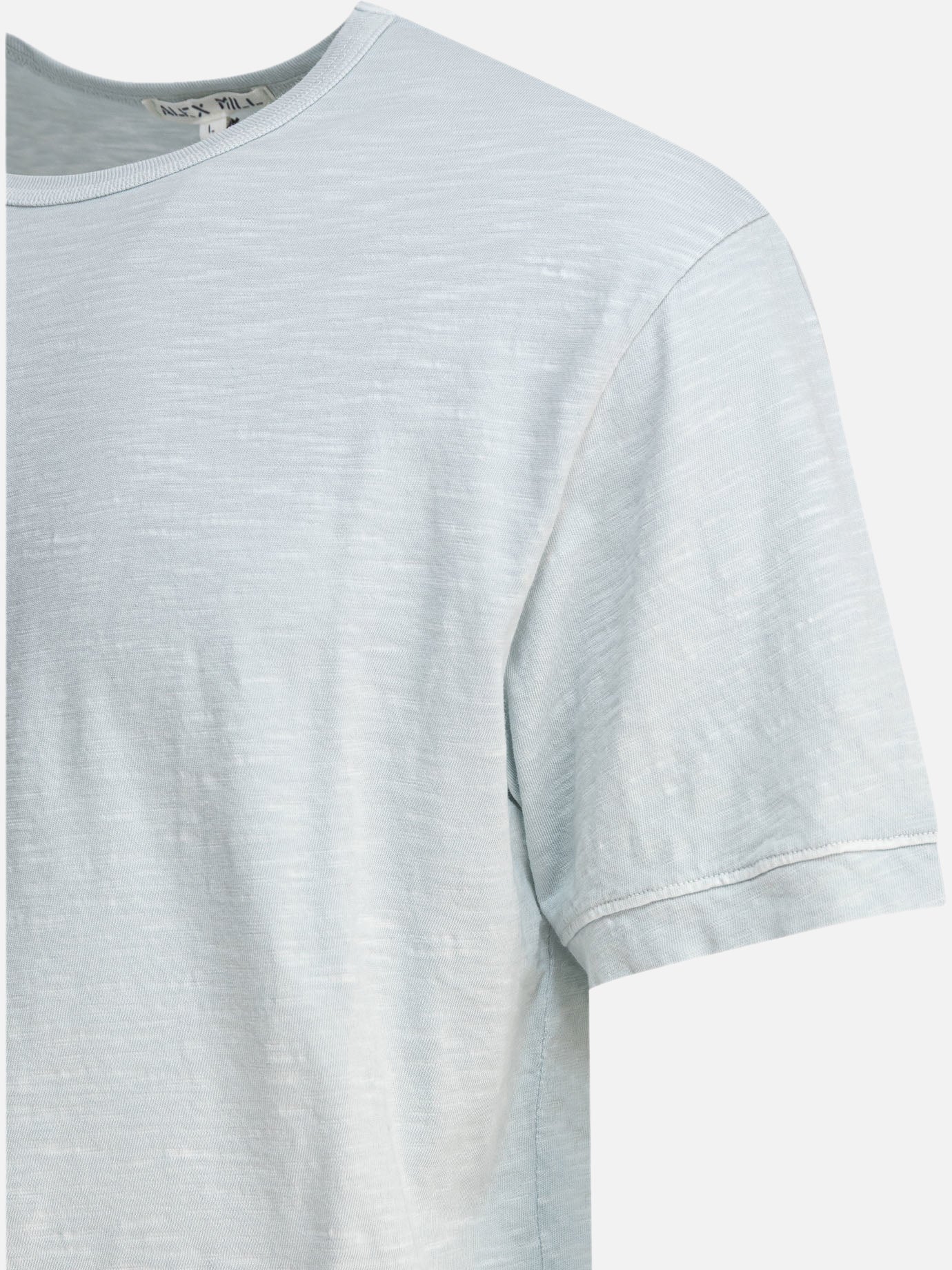 Alex Mill Cotton t-shirt 18746317_XL Light blue thumbnail_4