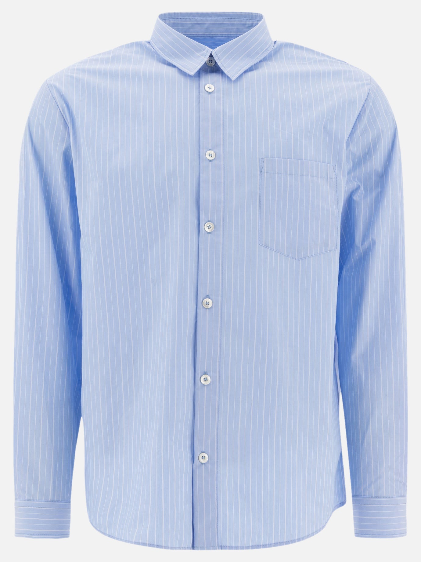Casual shirts Striped  Blue - A.P.C. Men | PDP | VIETTI Online Store | thumbnail