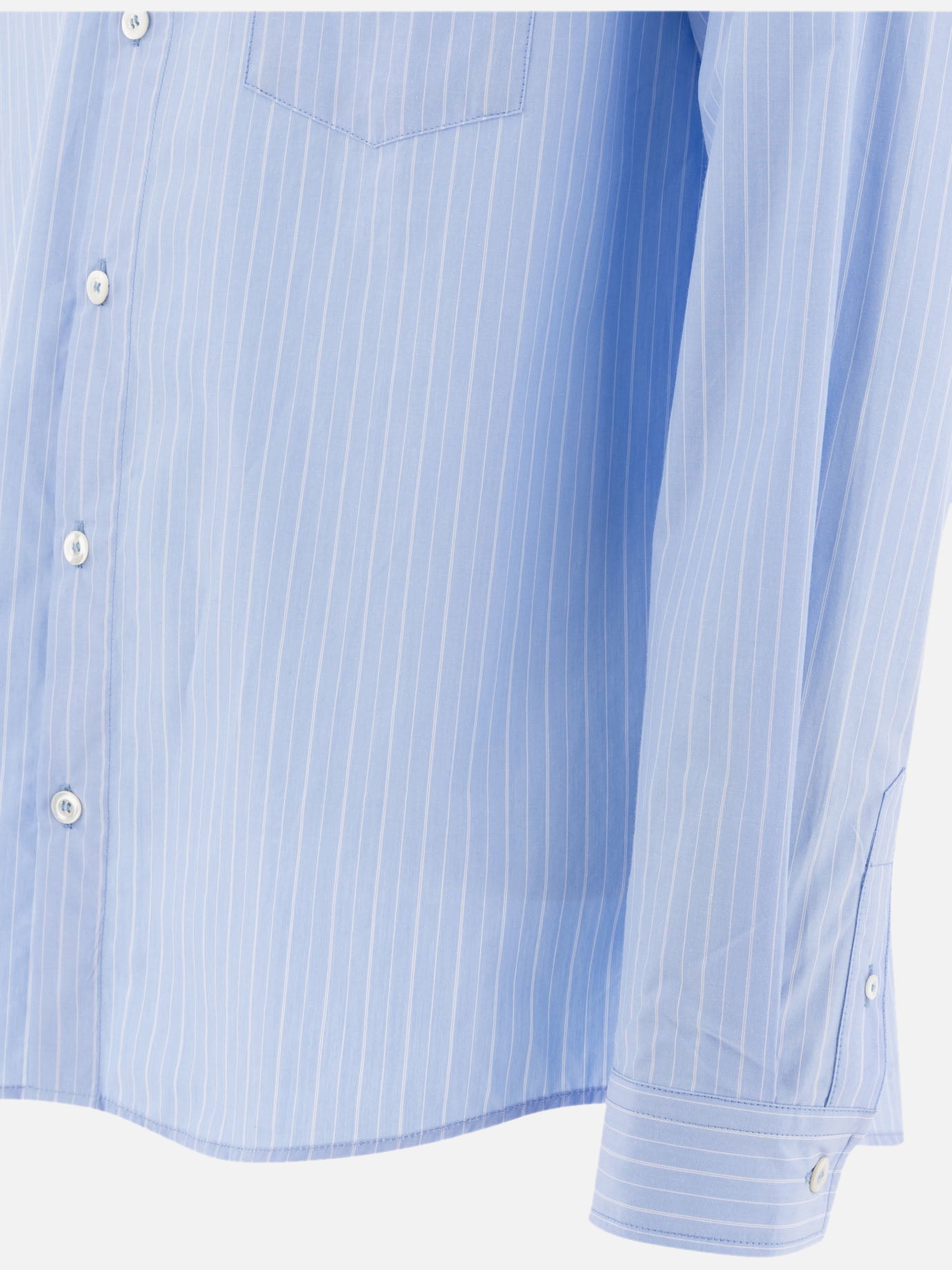 Casual shirts Striped  Blue - A.P.C. Men | PDP | VIETTI Online Store | thumbnail_4