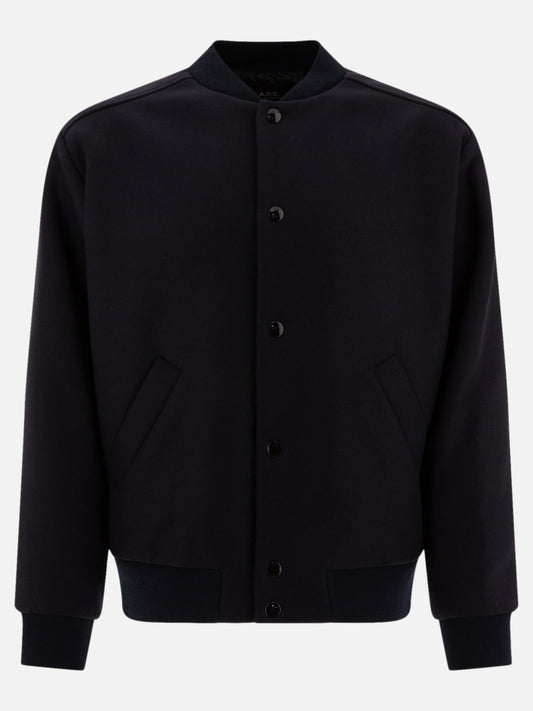 A.P.C. "Micky" bomber jacket 19060612_S Blue 1
