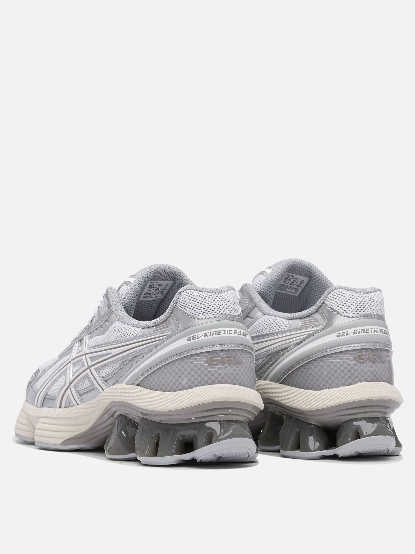 Low top sneakers 100% synthetic fiber - 100% rubber  Silver - Asics Men | PDP | VIETTI Online Store | thumbnail_4