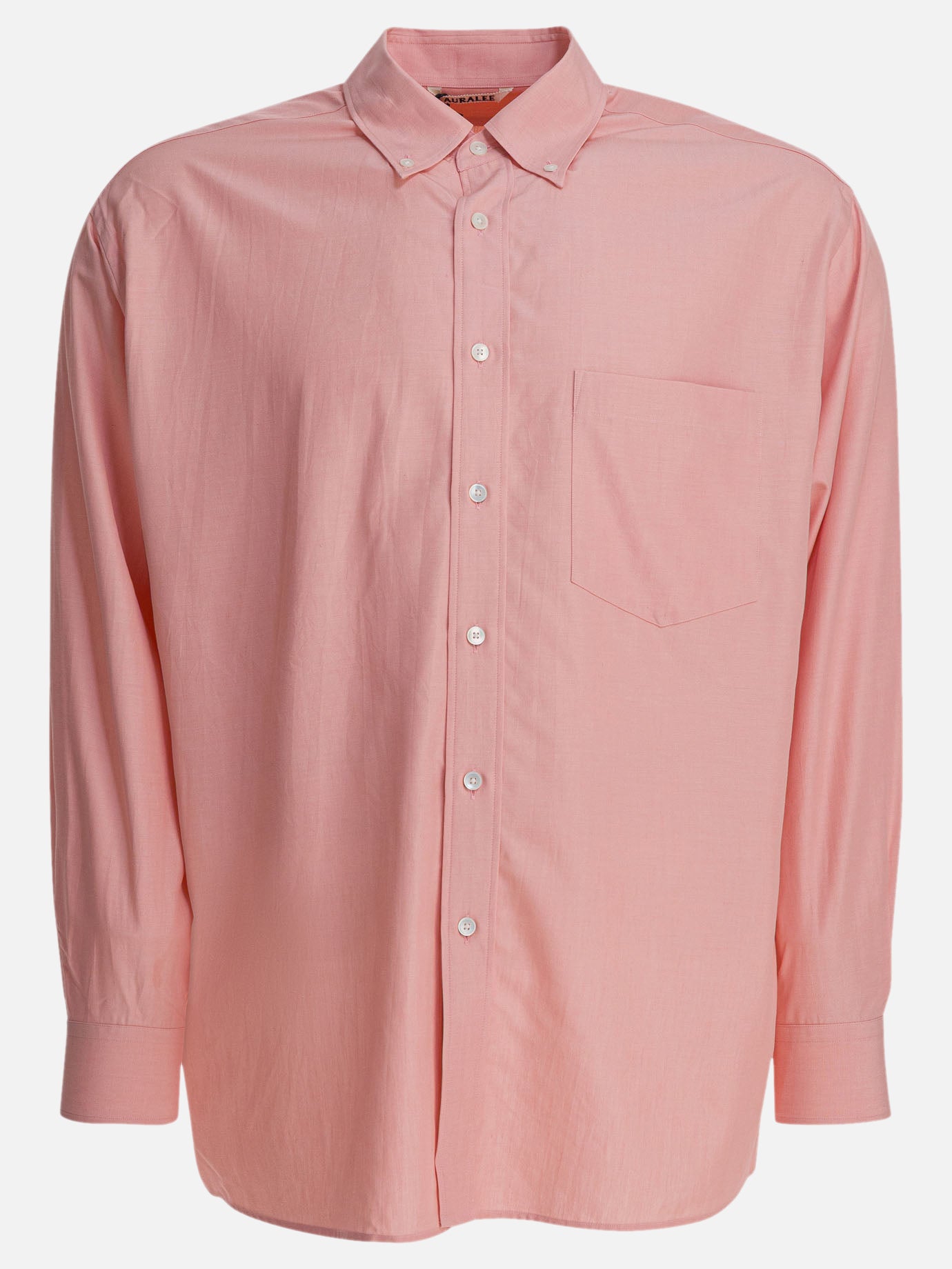 Casual shirts Solid colour  Pink - Auralee Men | PDP | VIETTI Online Store | Zoom-Modal
