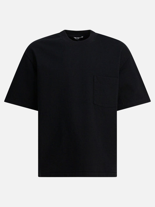 Crewneck t-shirts Solid colour  Black - Auralee Men | PDP | VIETTI Online Store 

