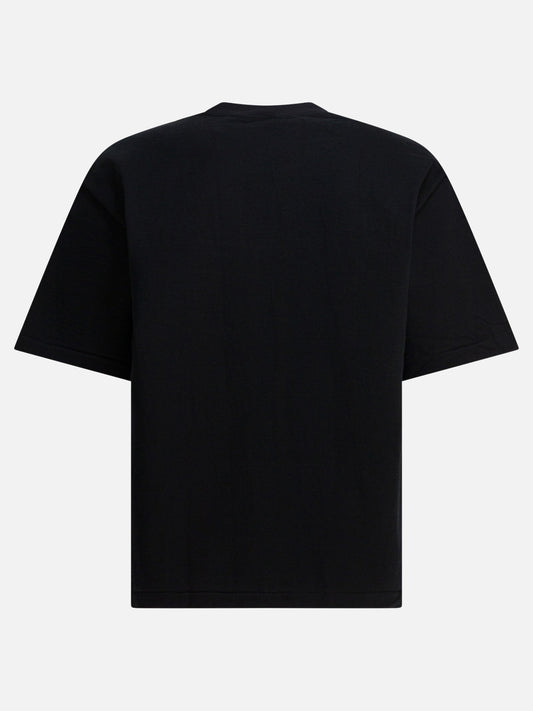 Crewneck t-shirts Solid colour  Black - Auralee Men | PDP | VIETTI Online Store | 2
