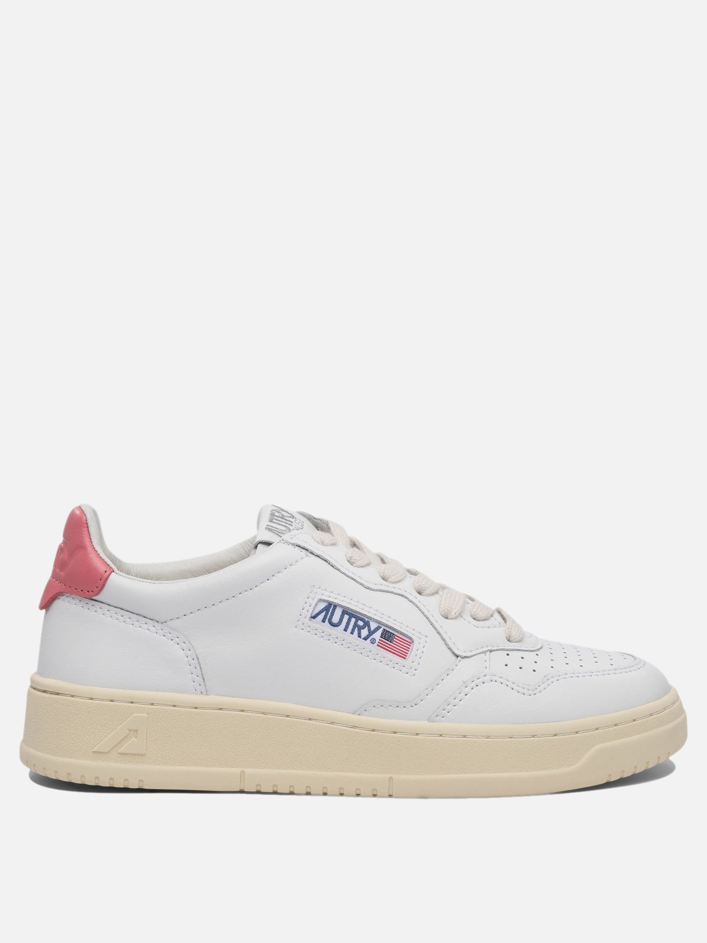 Low top sneakers 100% cow leather - 100% rubber  White - Autry Women | PDP | VIETTI Online Store | thumbnail
