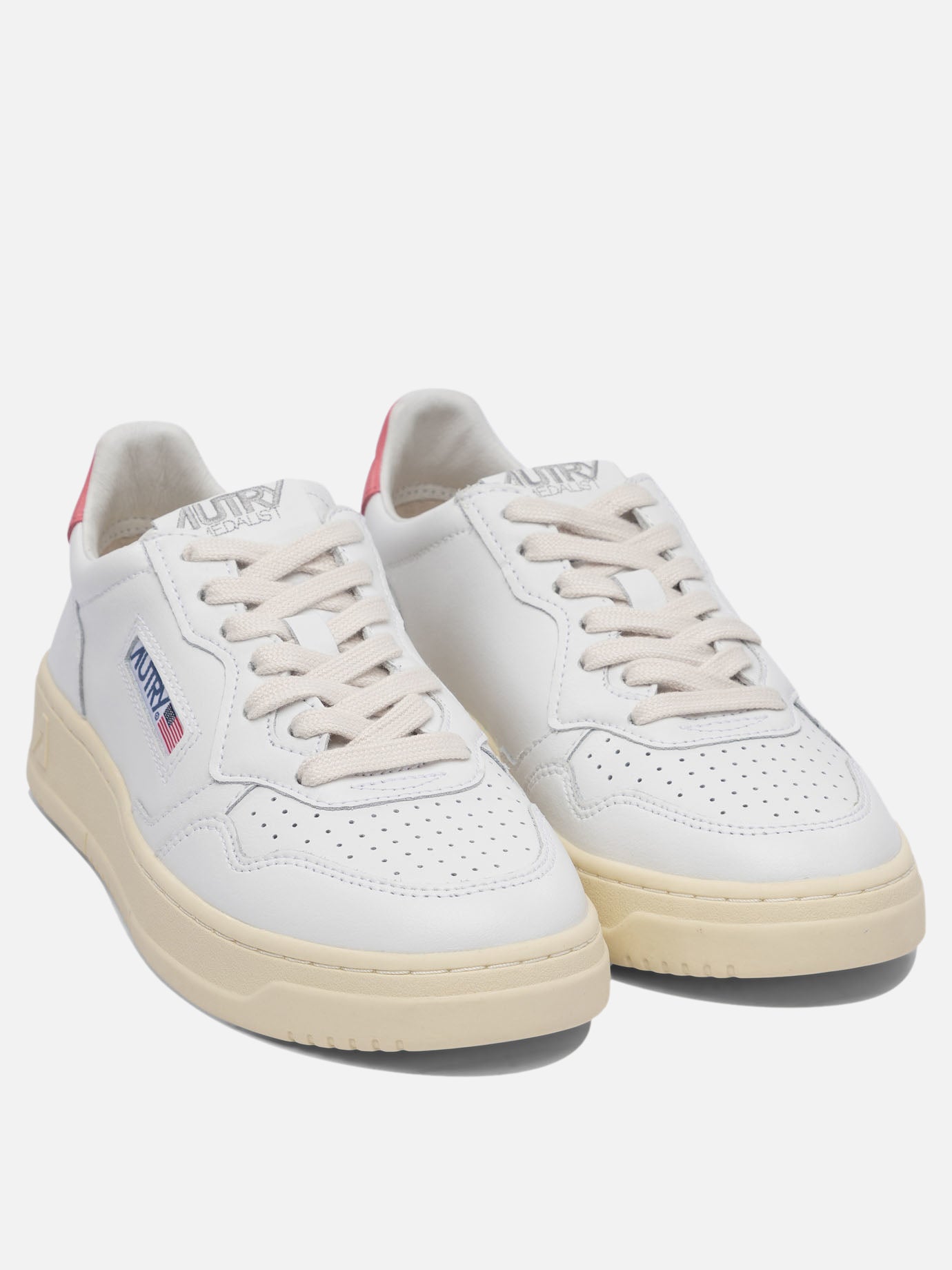 Low top sneakers 100% cow leather - 100% rubber  White - Autry Women | PDP | VIETTI Online Store | Zoom-Modal_2

