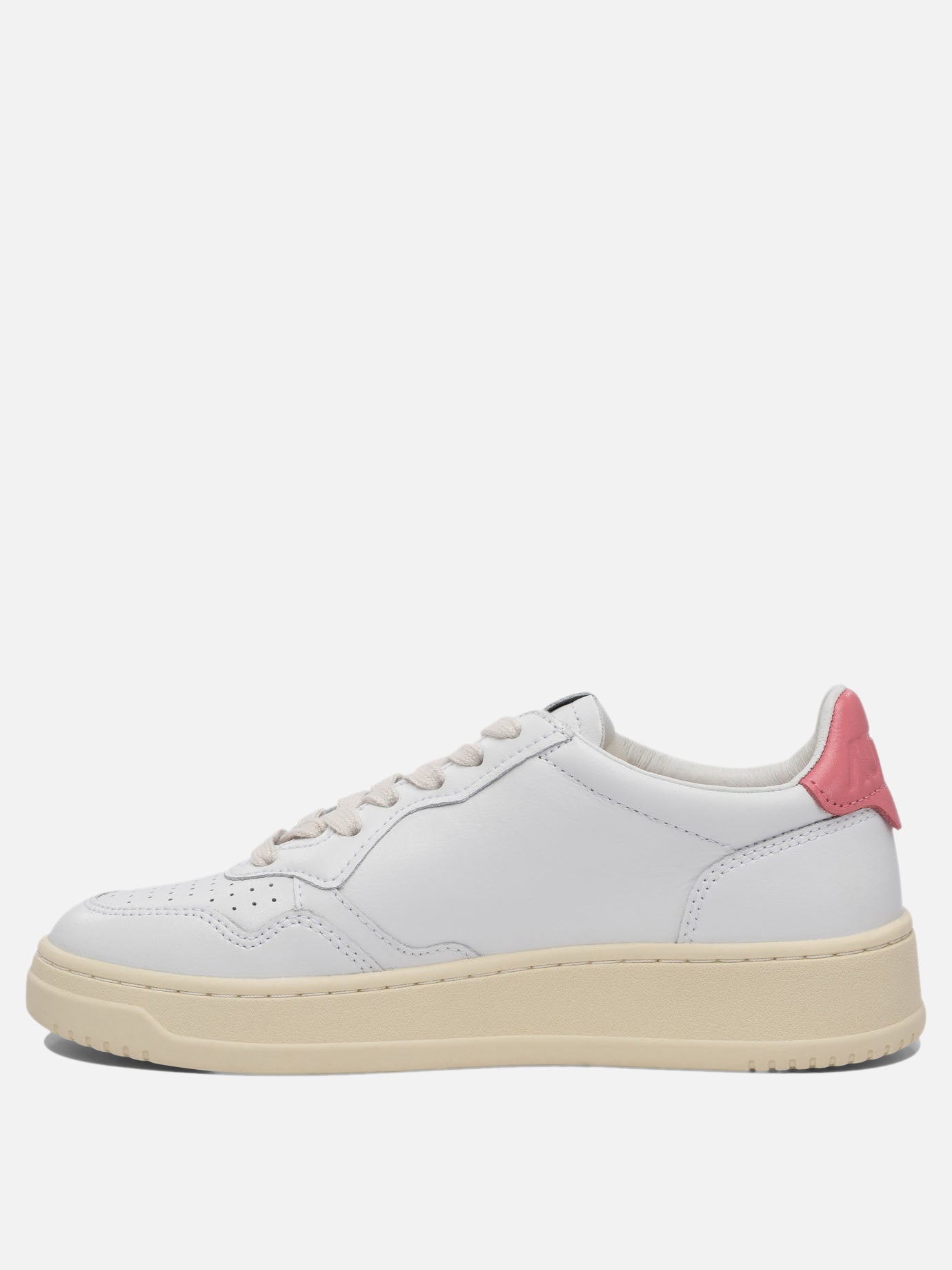 Low top sneakers 100% cow leather - 100% rubber  White - Autry Women | PDP | VIETTI Online Store | thumbnail_3