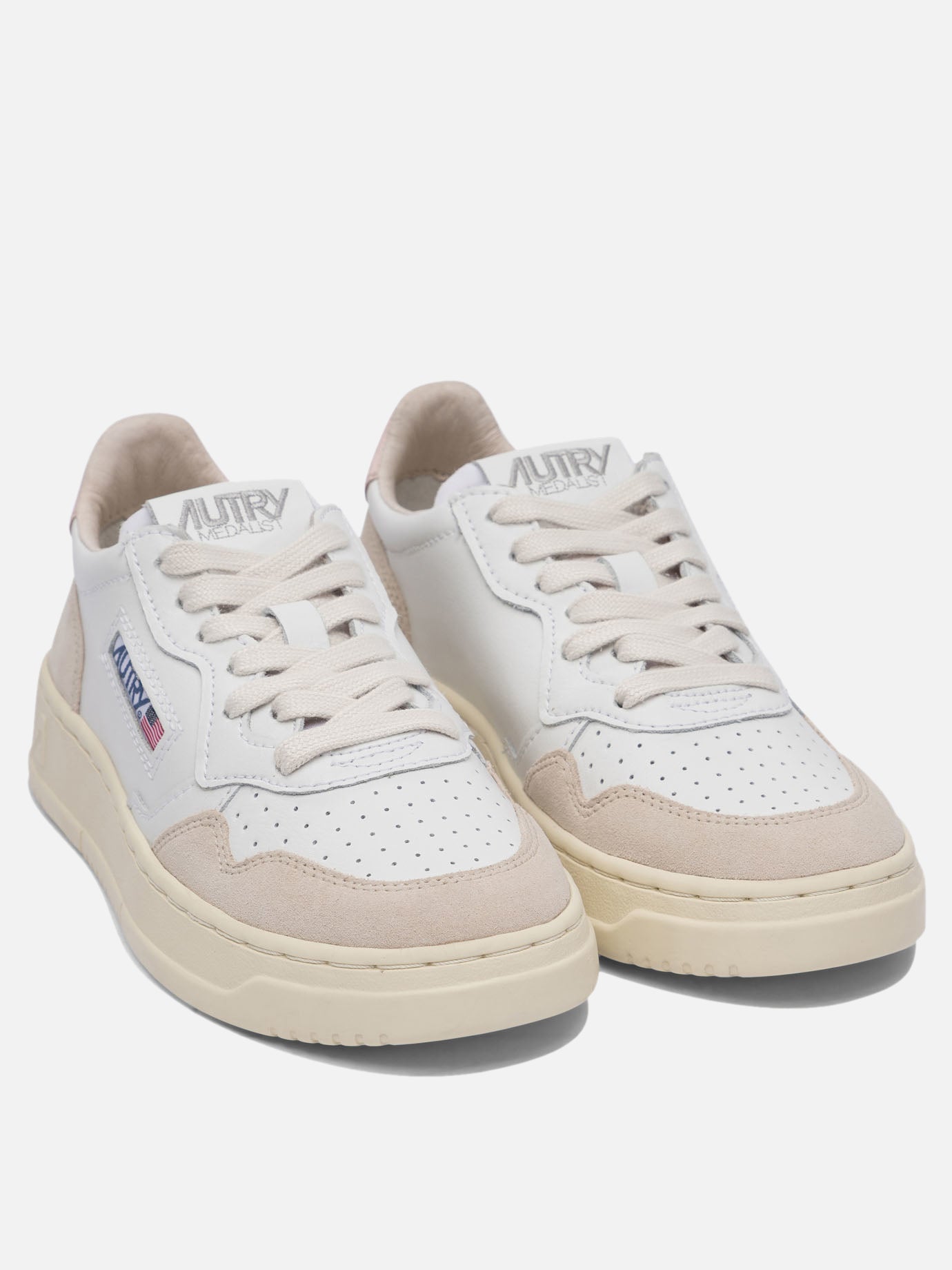 Low top sneakers 100% cow leather - 100% rubber  White - Autry Women | PDP | VIETTI Online Store | thumbnail_2