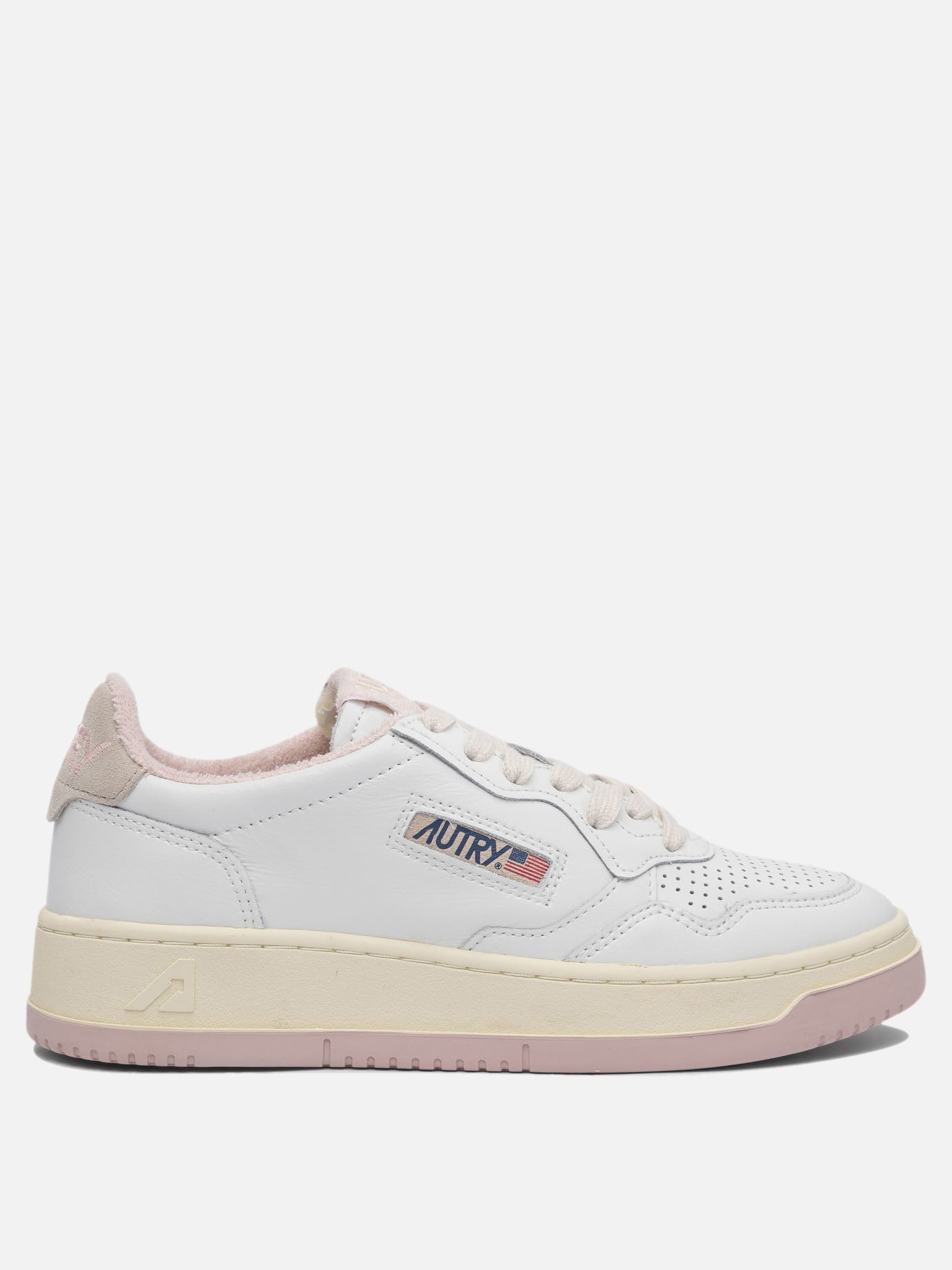 Low top sneakers 100% cow leather - 100% rubber  White - Autry Women | PDP | VIETTI Online Store | thumbnail