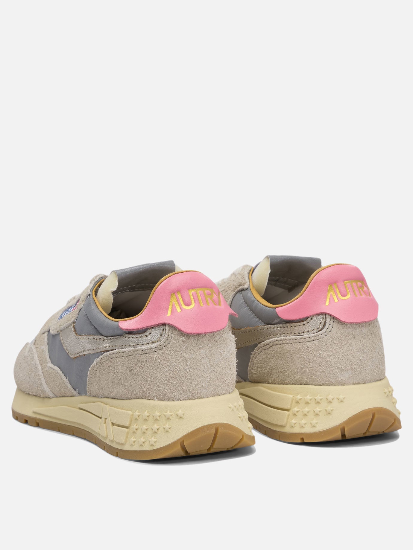 Low top sneakers 60% nylon 40% cow leather - 60% phylon 40% rubber - 60% phylon 40% rubber  Beige - Autry Women | PDP | VIETTI Online Store | thumbnail_4