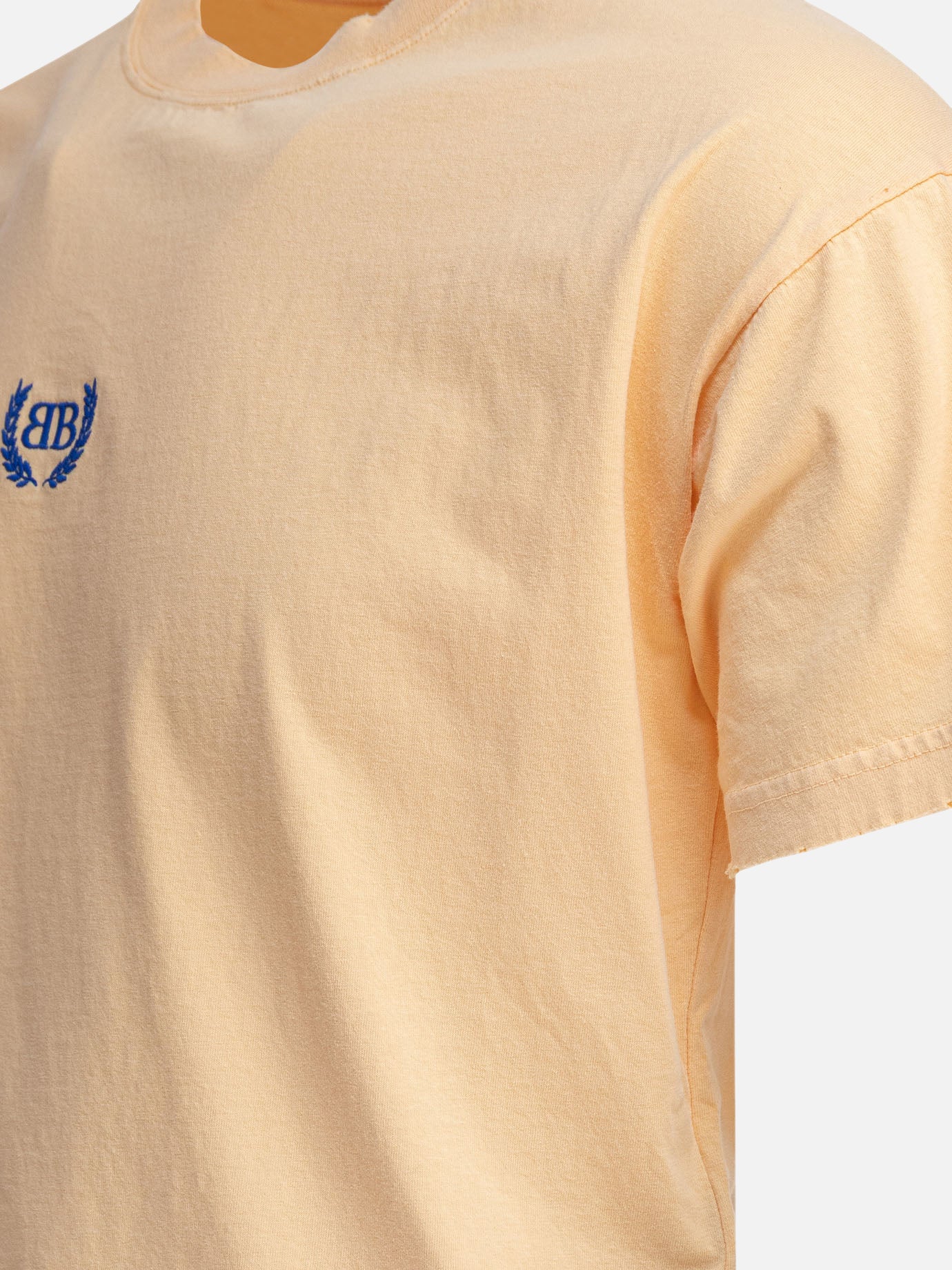 Balenciaga &quot;Boxy Laurel Classic&quot; T-shirt 18319654_S Yellow thumbnail_4