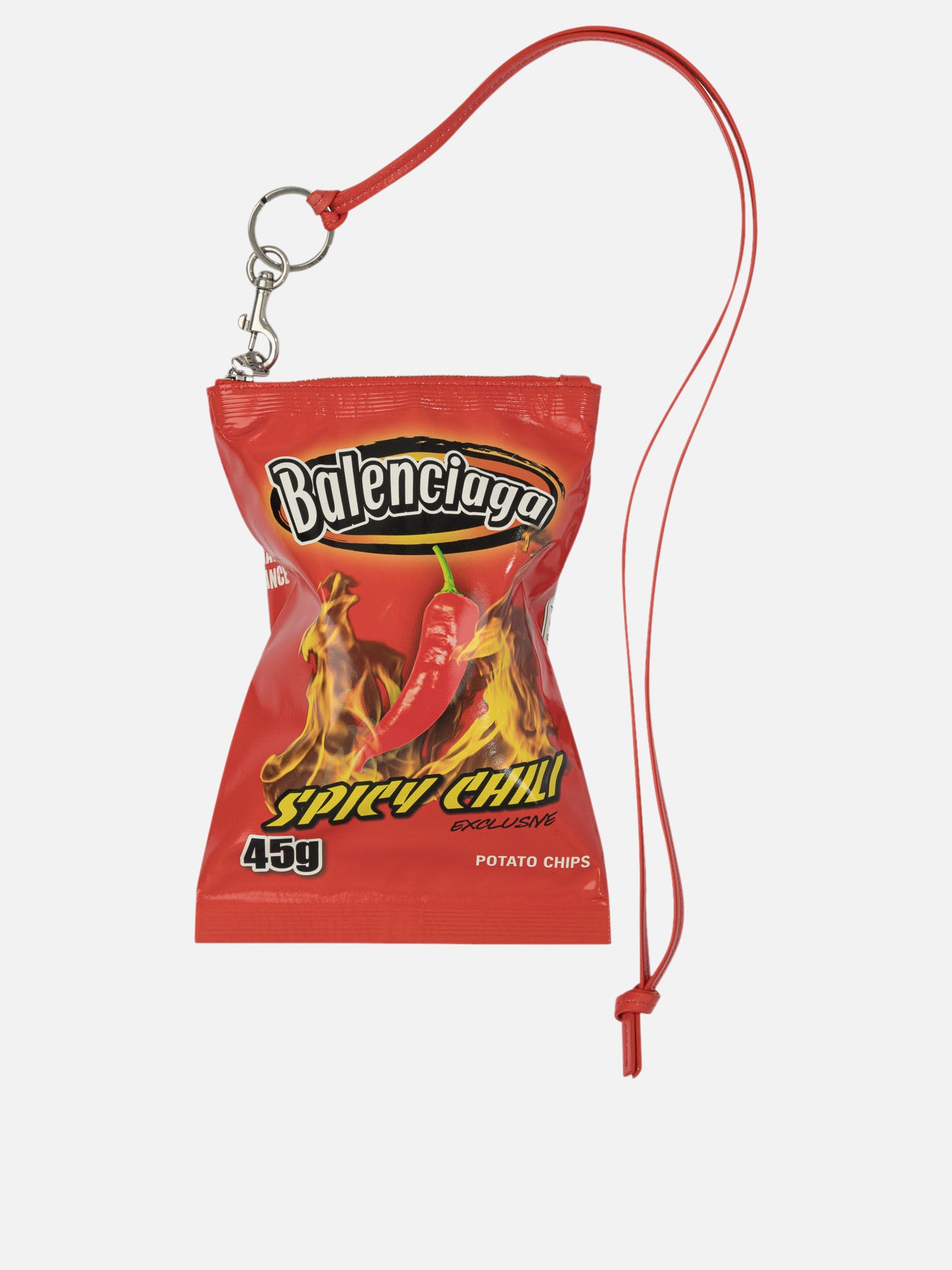 Phone accessories Logo  Red - Balenciaga Women | PDP | VIETTI Online Store | thumbnail