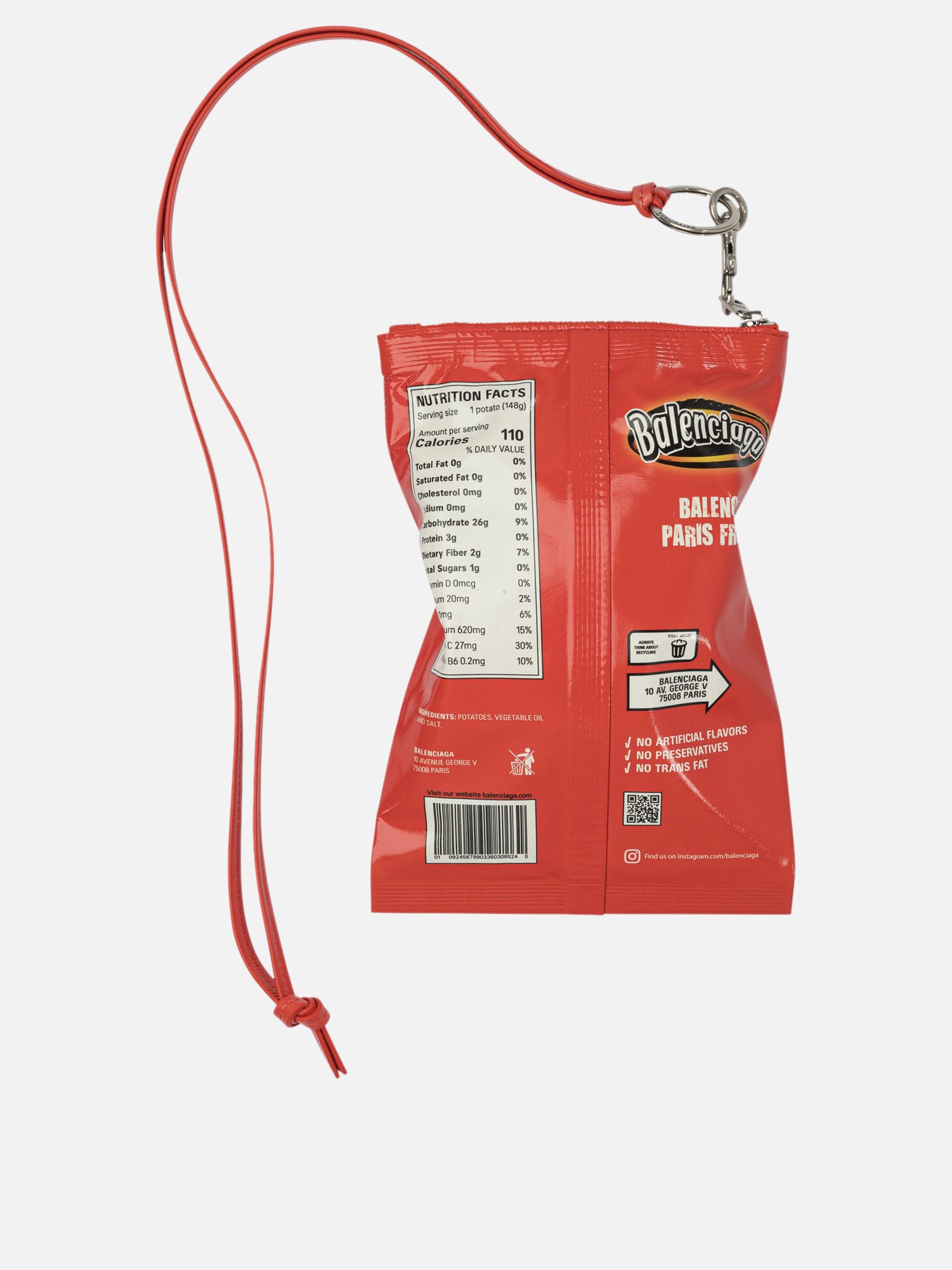 Phone accessories Logo  Red - Balenciaga Women | PDP | VIETTI Online Store | thumbnail_2