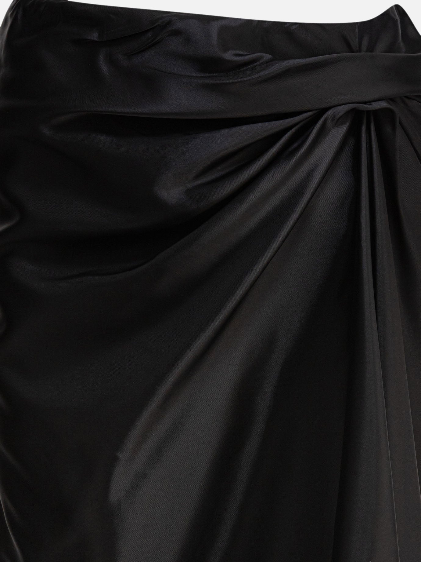 Midi skirts Solid colour  Black - Balenciaga Women | PDP | VIETTI Online Store | thumbnail_3