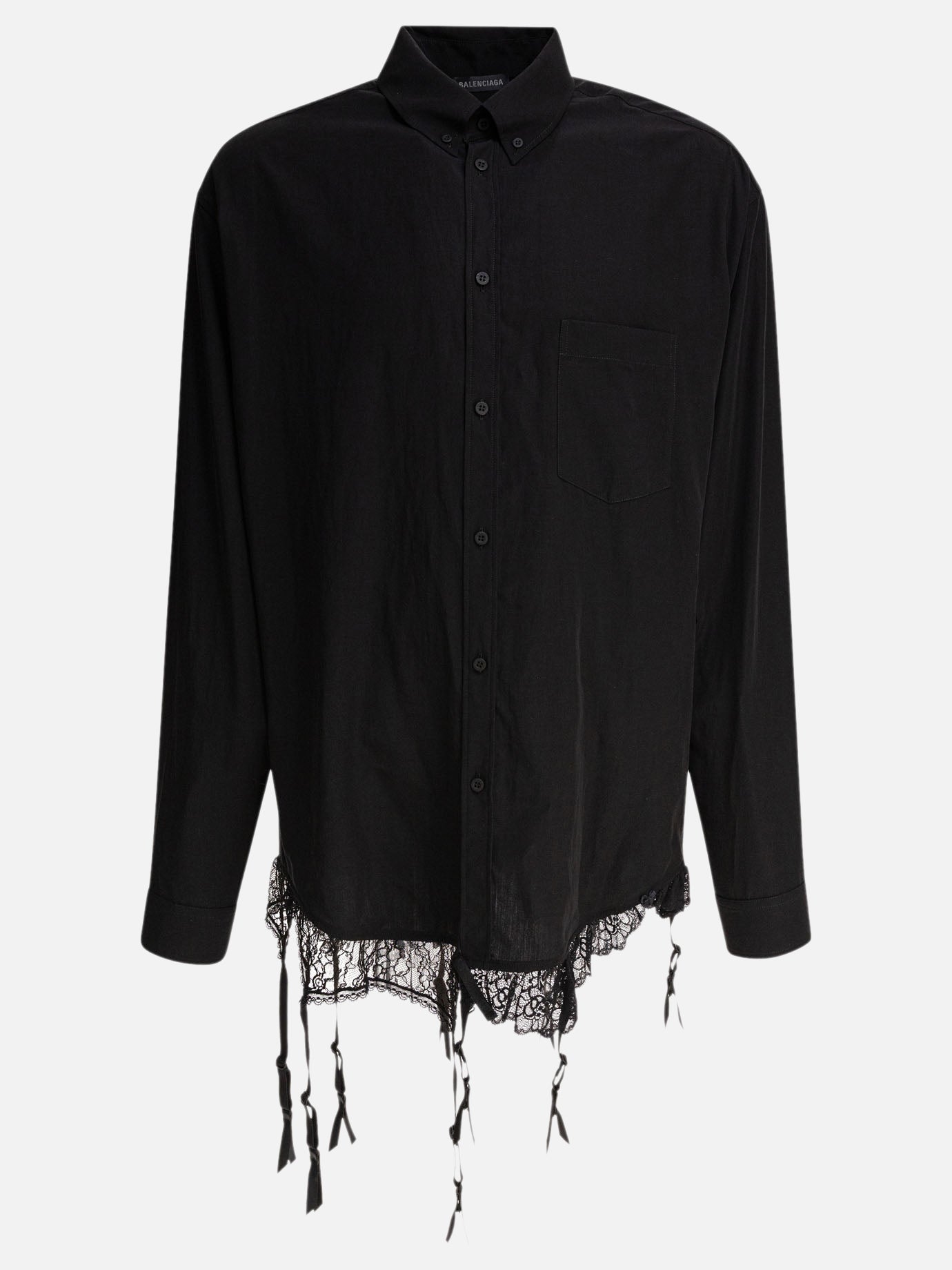 Casual shirts Solid colour  Black - Balenciaga Women | PDP | VIETTI Online Store | Zoom-Modal

