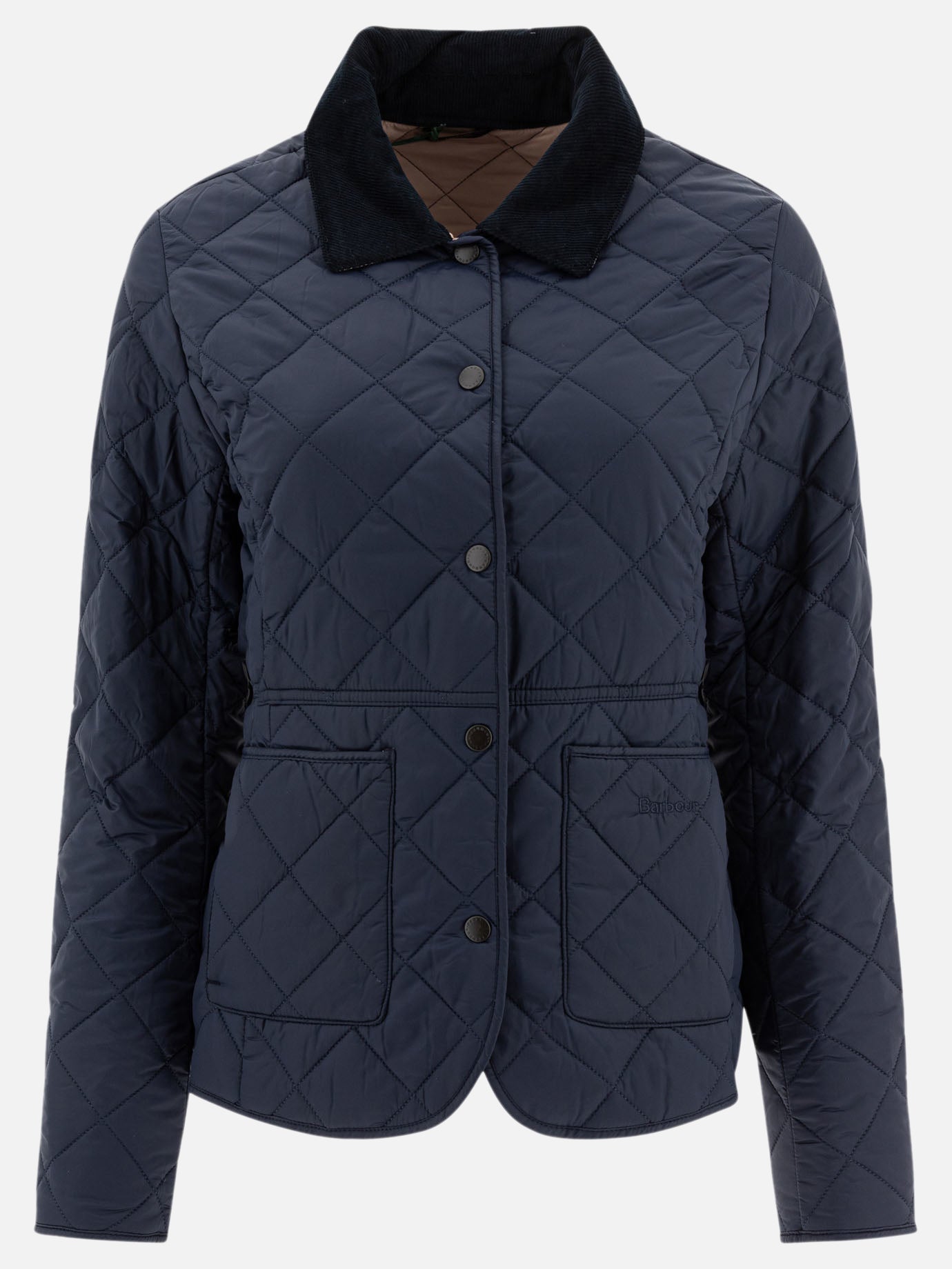 Quilted & Utility Jackets Solid colour  Blue - Barbour Women | PDP | VIETTI Online Store | Zoom-Modal
