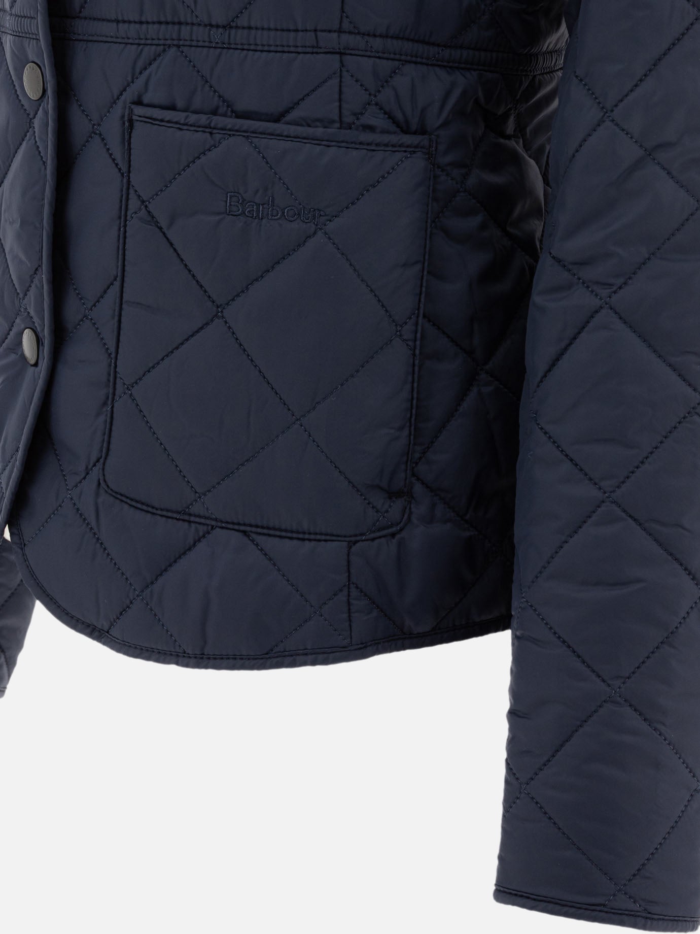 Quilted & Utility Jackets Solid colour  Blue - Barbour Women | PDP | VIETTI Online Store | Zoom-Modal_4
