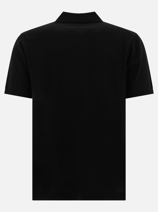 Beams Plus "12G" polo shirt 12091806_S Black 2
