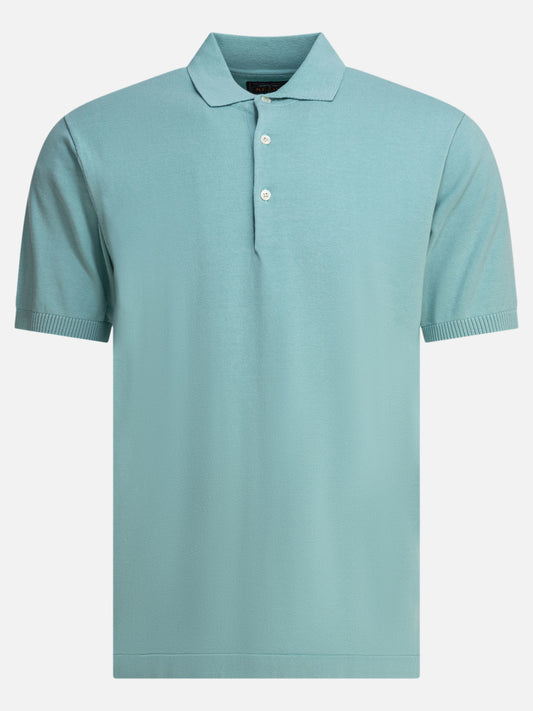 Beams Plus "12G" polo shirt 19751138_S Light blue 1