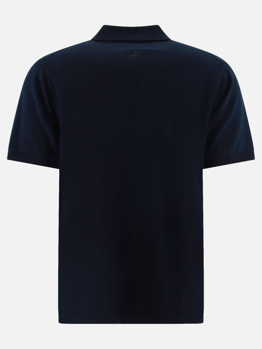 Beams Plus "12G" polo shirt 15561136_S Blue 2