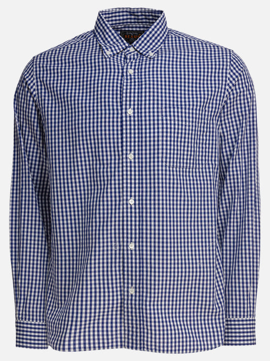 Casual shirts Gingham  Blue - Beams Plus Men | PLP | VIETTI Online Store 
