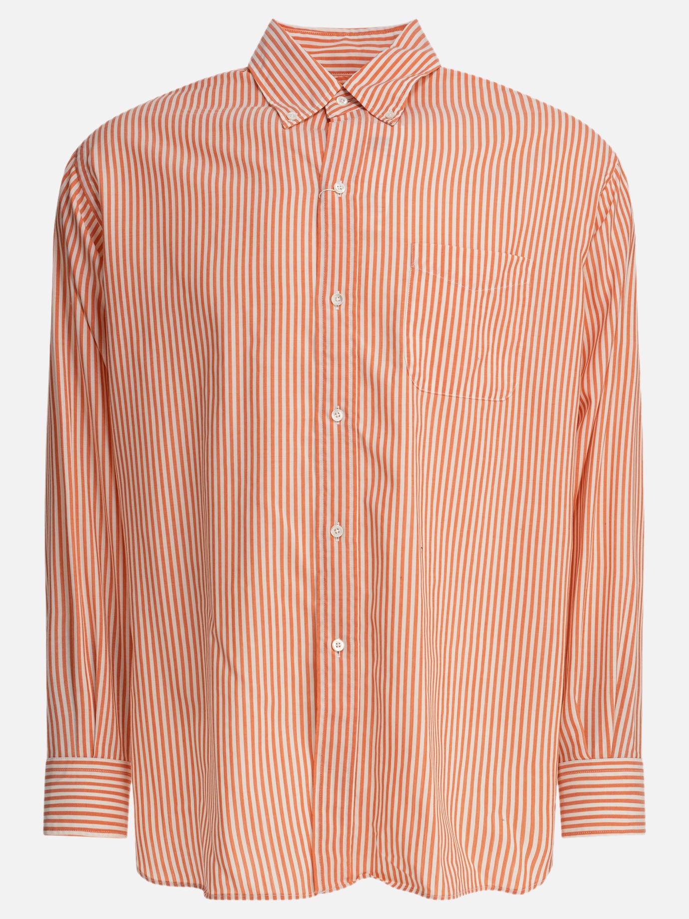 Casual shirts Striped  Orange - Beams Plus Men | PDP | VIETTI Online Store | Zoom-Modal
