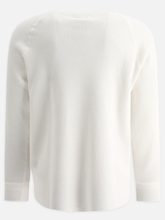 Beams Plus "Crew Thermal 30" t-shirt 15241507_M White 2