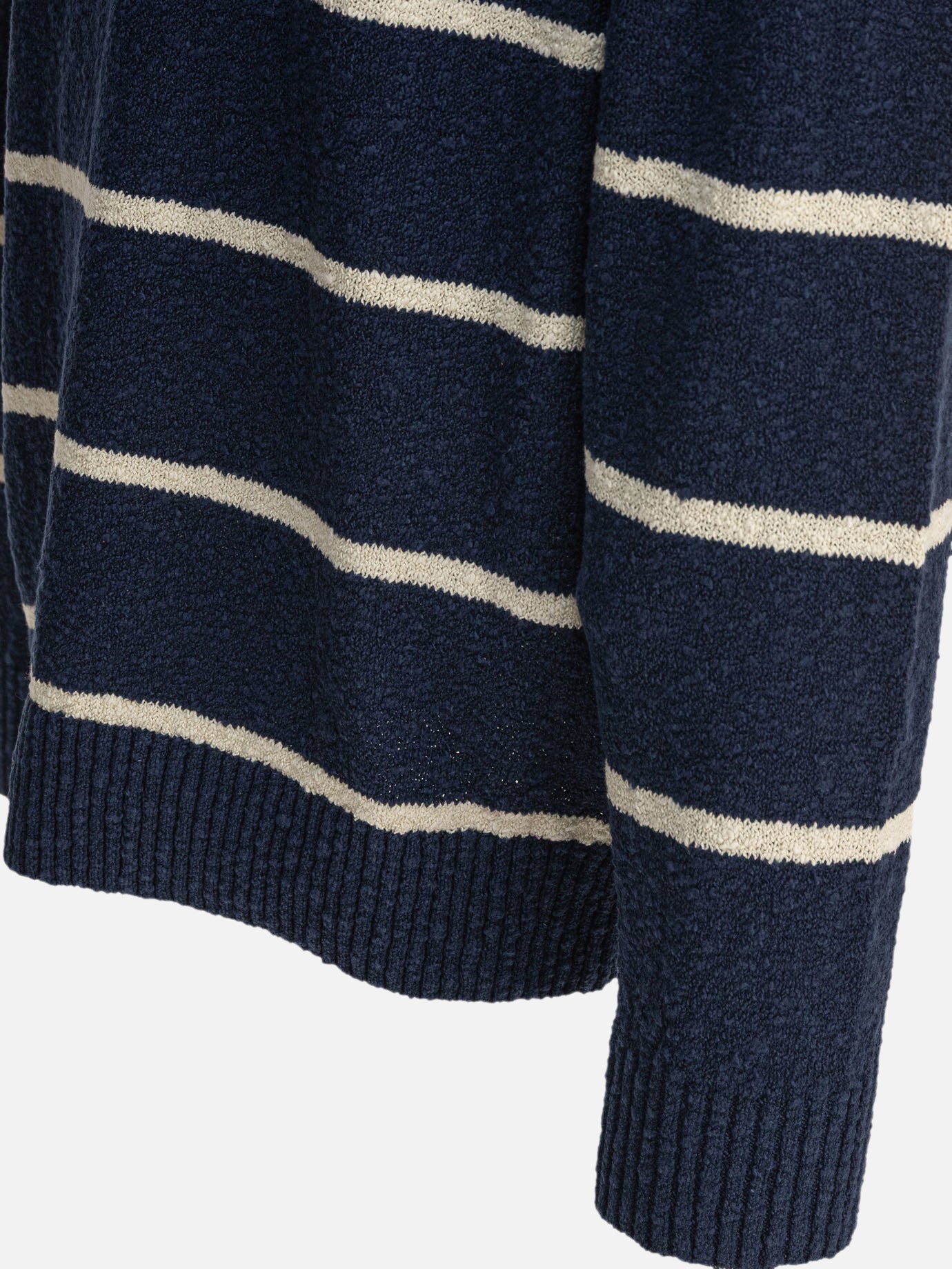 Crewneck sweaters Striped  Blue - Beams Plus Men | PDP | VIETTI Online Store | thumbnail_4