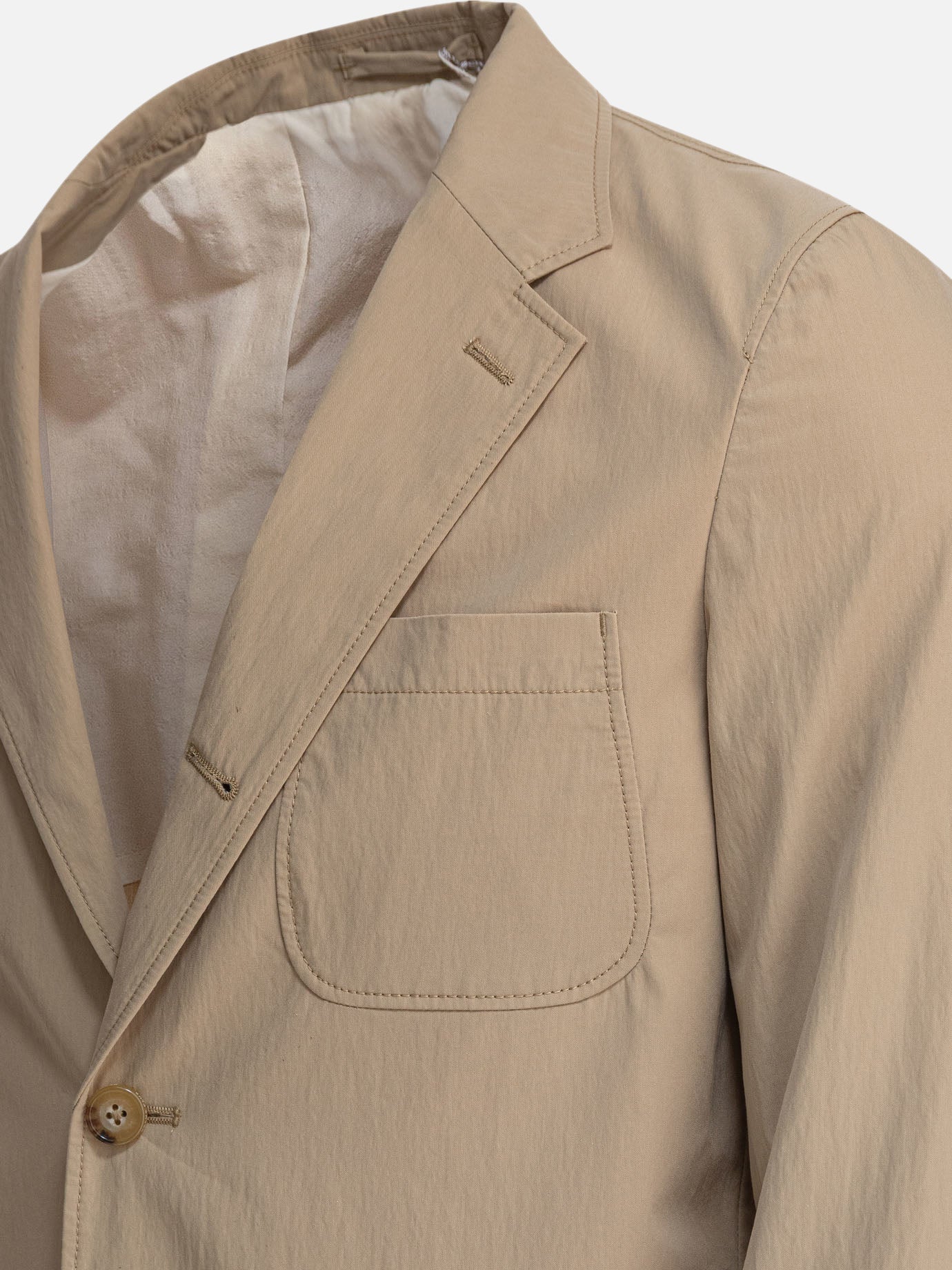 Beams Plus &quot;3B Comfort Cloth&quot; blazer jacket 11748894_S Beige thumbnail_4