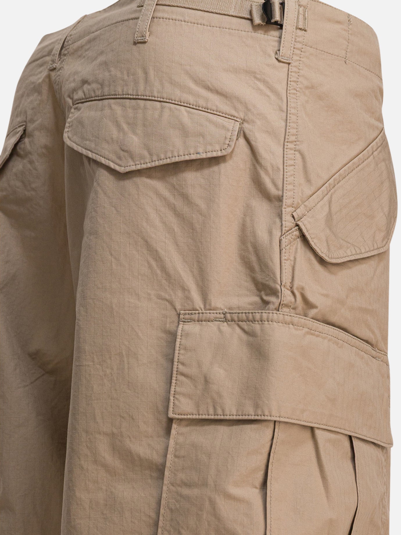 Cargo shorts Solid colour  Beige - Beams Plus Men | PDP | VIETTI Online Store | thumbnail_4