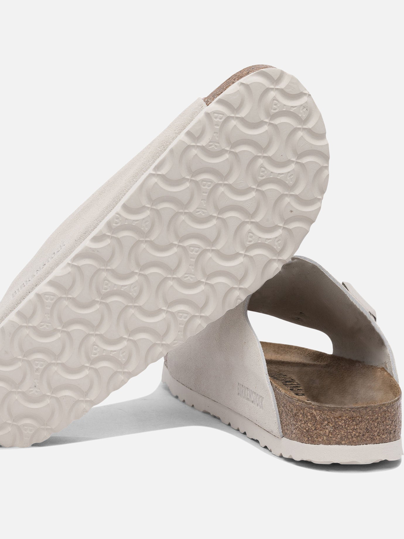 Flat sandals 100% leather - 100% rubber  White - Birkenstock Women | PDP | VIETTI Online Store | Zoom-Modal_5

