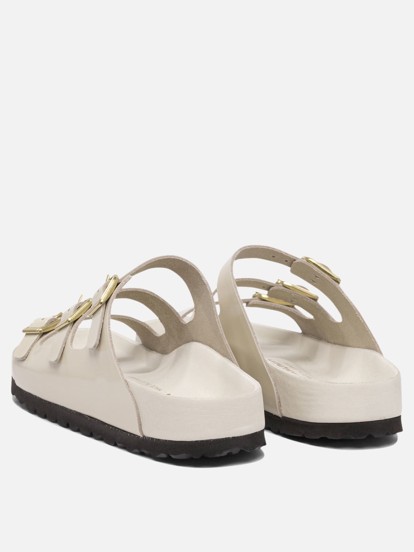Flat sandals 100% leather - 100% eva  White - Birkenstock Women | PDP | VIETTI Online Store | thumbnail_4