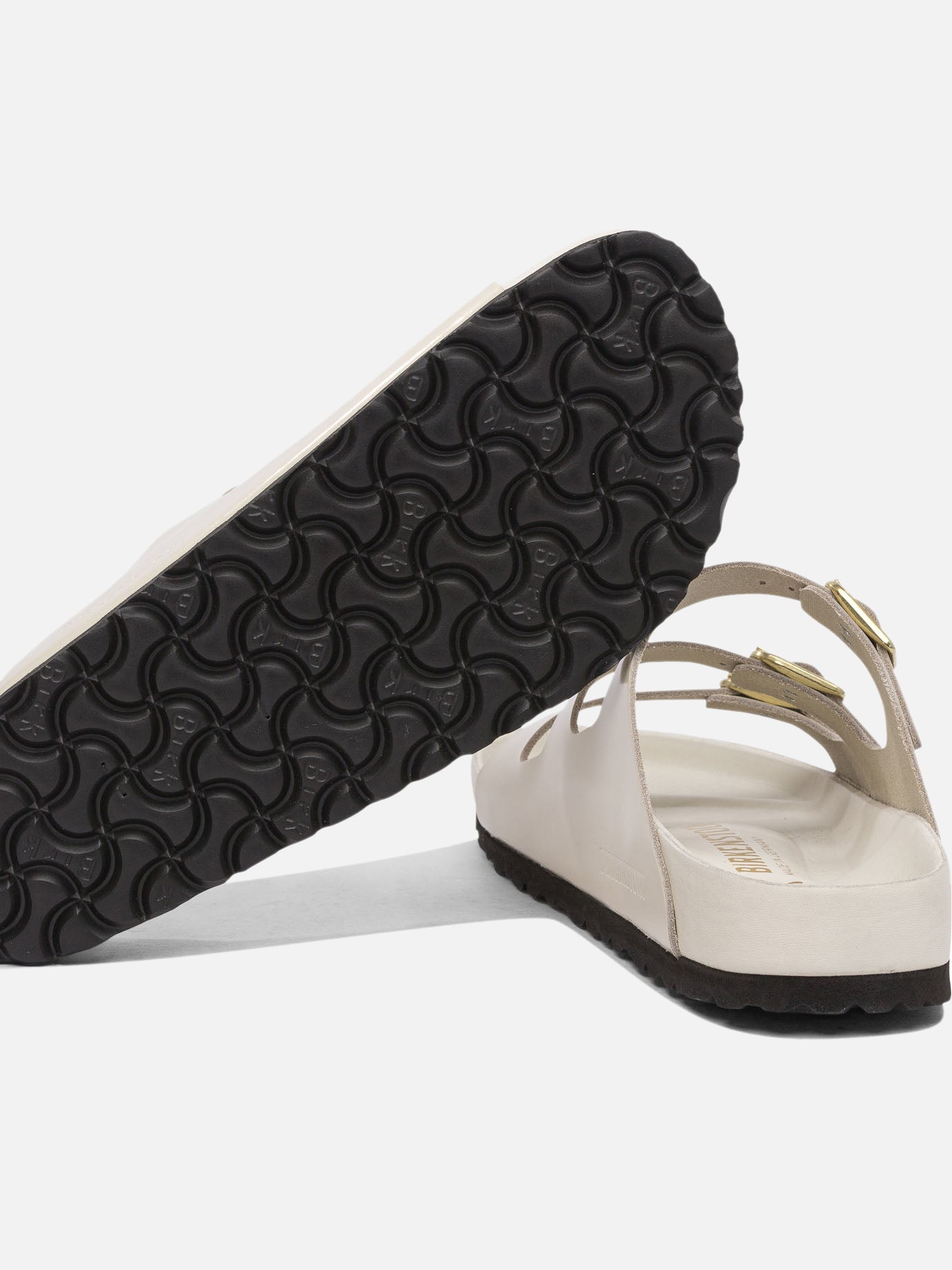 Flat sandals 100% leather - 100% eva  White - Birkenstock Women | PDP | VIETTI Online Store | thumbnail_5