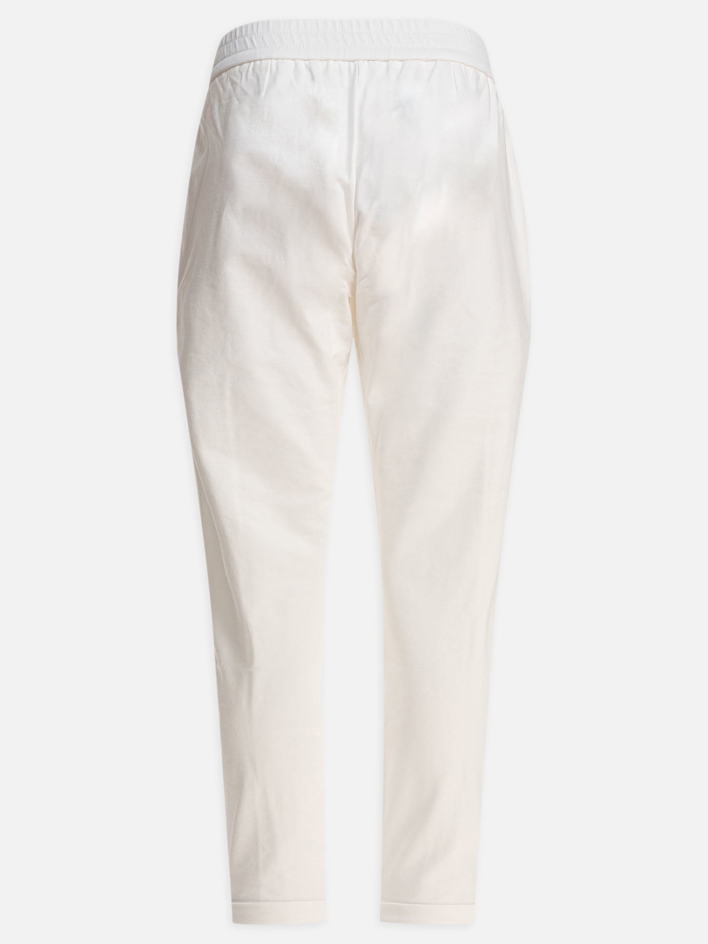 Sport trousers Solid colour  White - Brunello Cucinelli Women | PDP | VIETTI Online Store | Zoom-Modal_2

