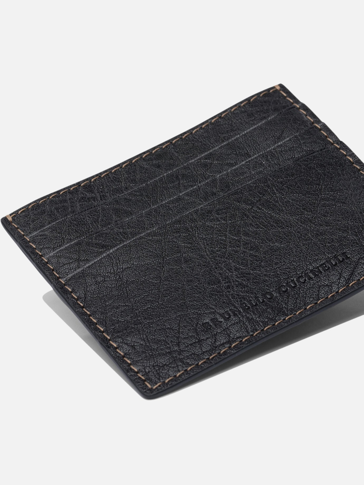 Card holders 100% leather  Black - Brunello Cucinelli Men | PDP | VIETTI Online Store | Zoom-Modal_4
