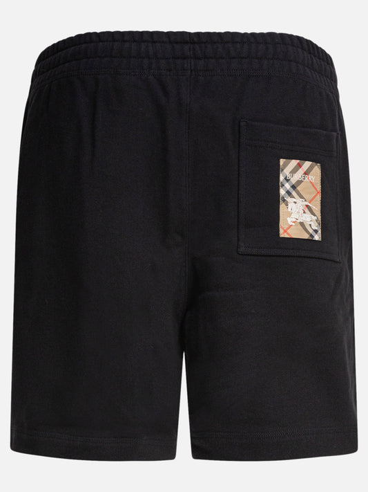 Burberry Cotton shorts 10756498_M Black 2