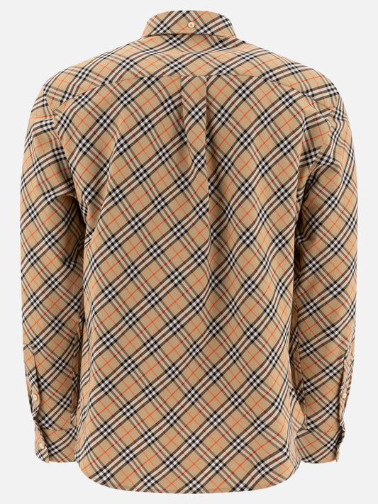 Casual shirts Check  Beige - Burberry Men | PLP | VIETTI Online Store | 2
