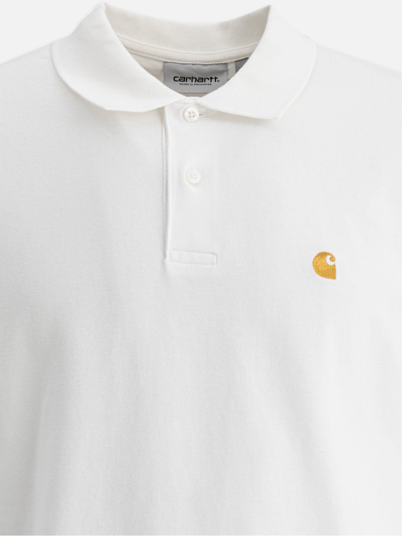 Polo shirts with buttons Logo  White - Carhartt WIP Men | PDP | VIETTI Online Store | thumbnail_3