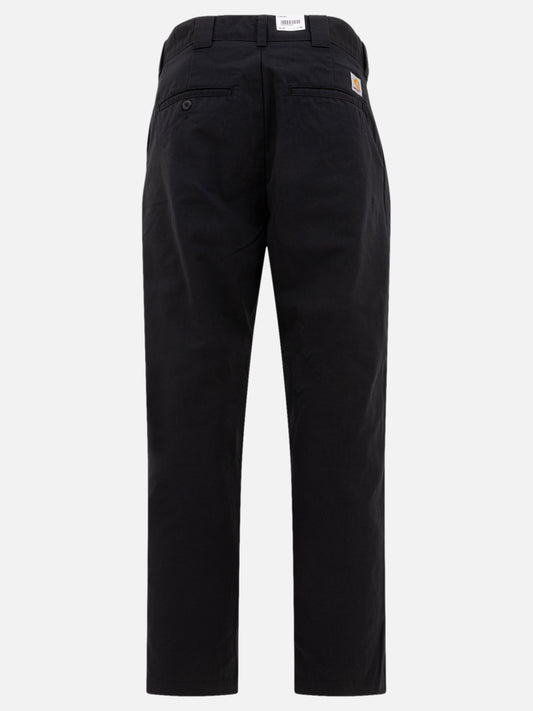 Leisure trousers Solid colour  Black - Carhartt WIP Men | PLP | VIETTI Online Store | 2
