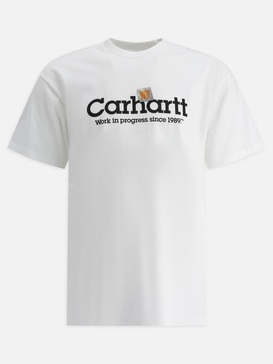 Crewneck t-shirts Logo  White - Carhartt WIP Men | PLP | VIETTI Online Store 
