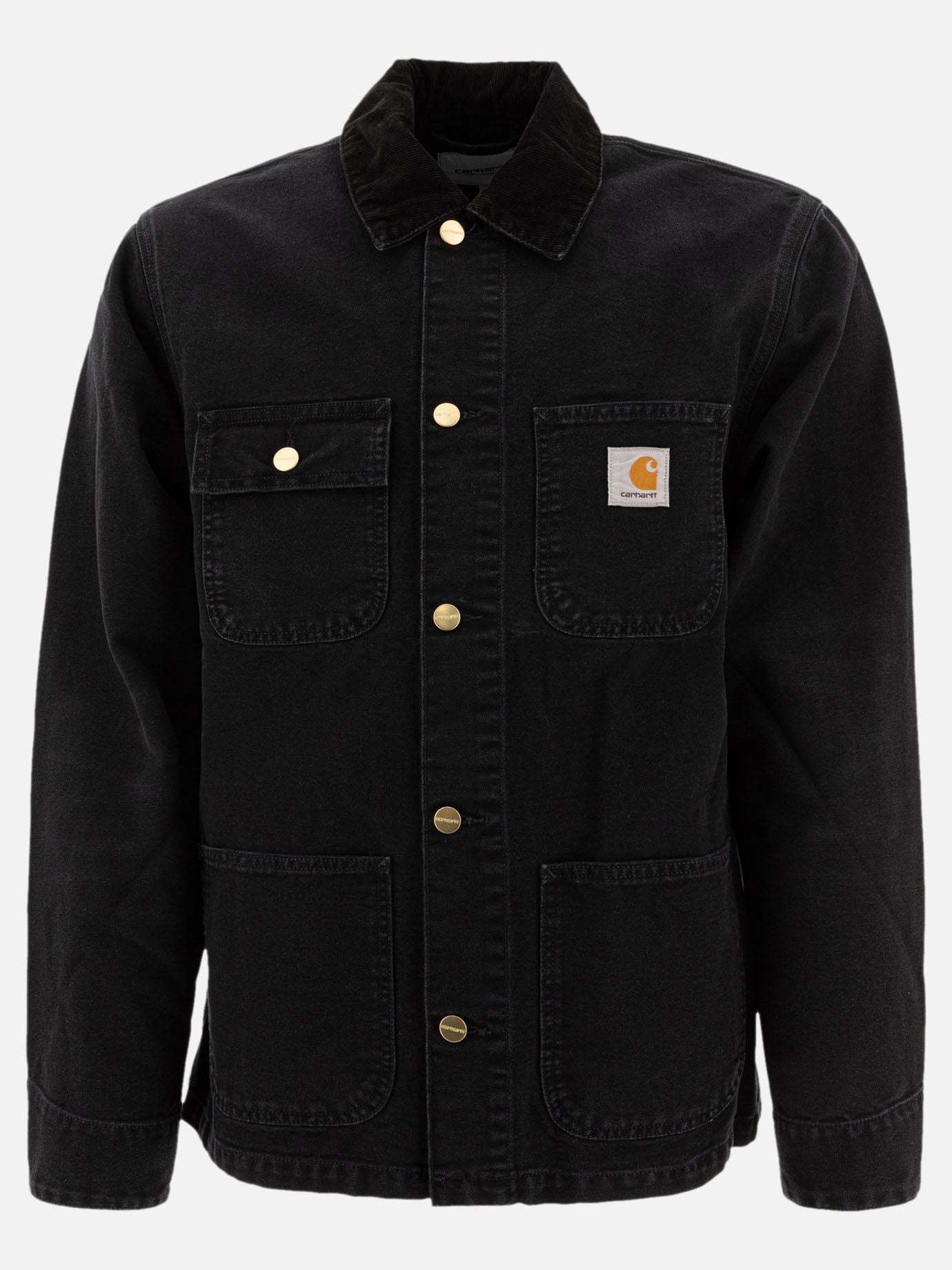Denim jackets Logo  Black - Carhartt WIP Men | PDP | VIETTI Online Store | thumbnail